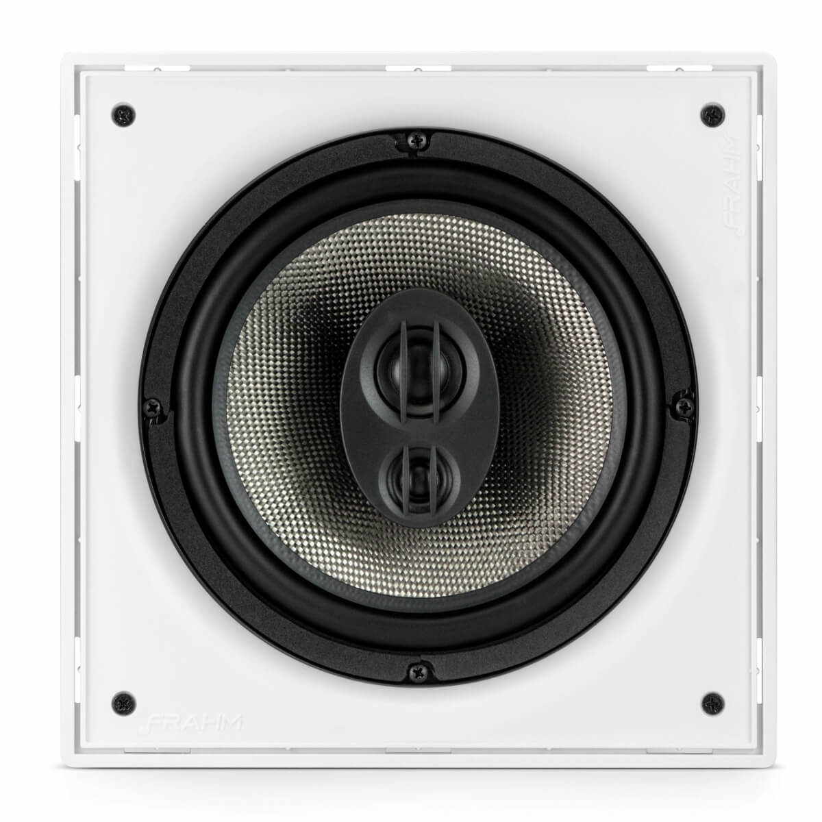 Caixa de Som Ambiente de Embutir 8'' Arandela Três Vias Quadrada 150W 8 Ohms Telar Frahm - 31903