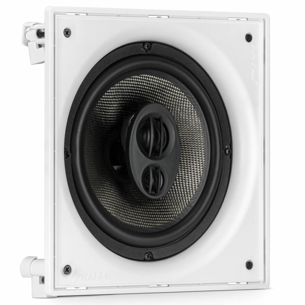 Caixa de Som Ambiente de Embutir 8'' Arandela Três Vias Quadrada 150W 8 Ohms Telar Frahm - 31903