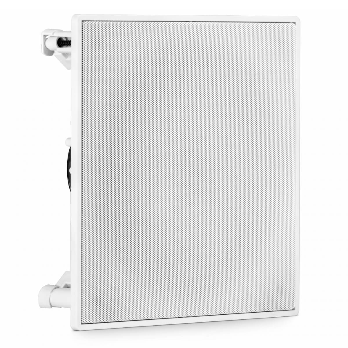 Caixa de Som Ambiente de Embutir 8''  Arandela Coaxial Quadrada 80W 8 Ohms Telar Frahm - 31932
