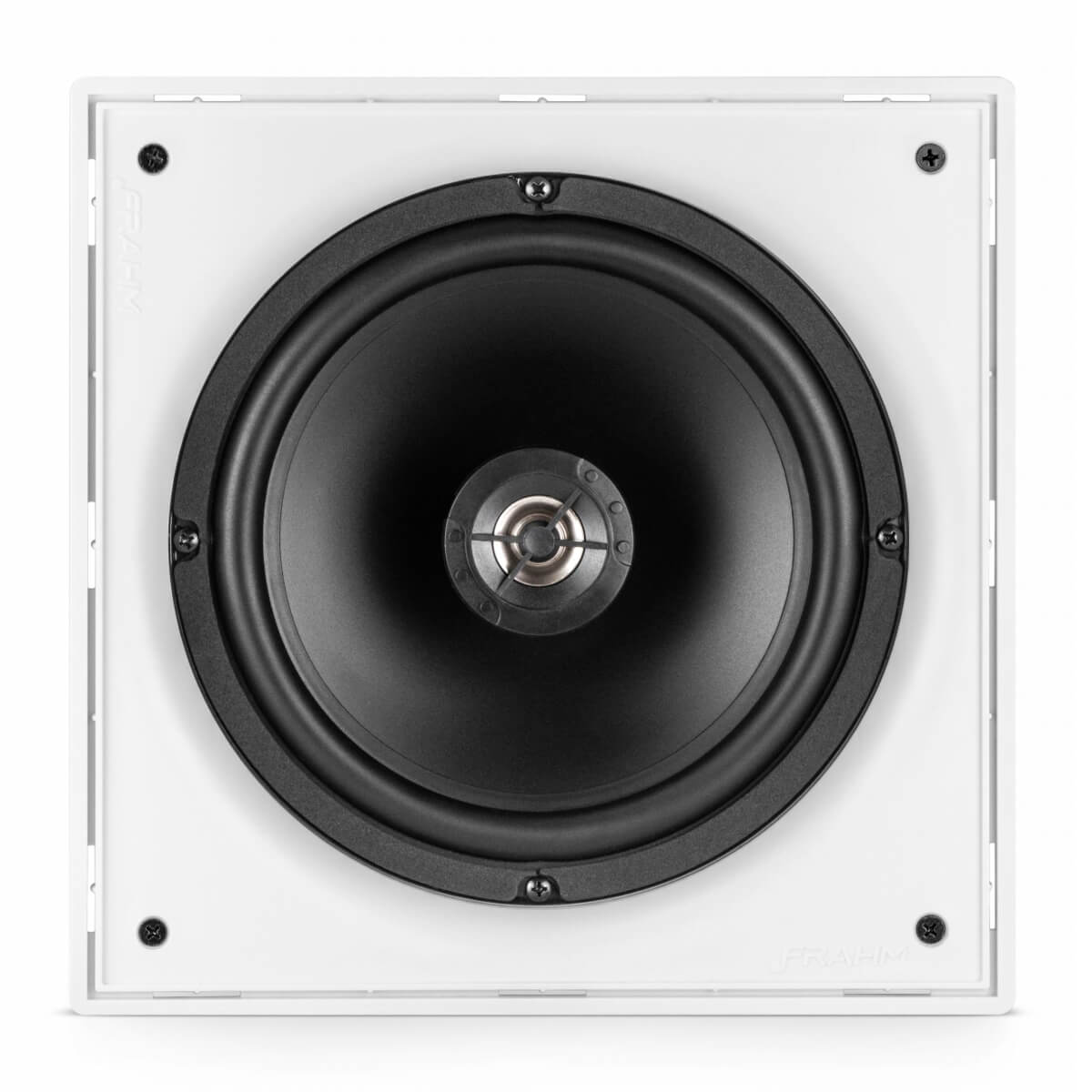 Caixa de Som Ambiente de Embutir 8''  Arandela Coaxial Quadrada 80W 8 Ohms Telar Frahm - 31932