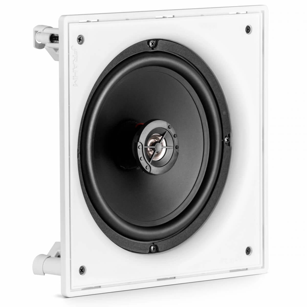 Caixa de Som Ambiente de Embutir 8''  Arandela Coaxial Quadrada 80W 8 Ohms Telar Frahm - 31932