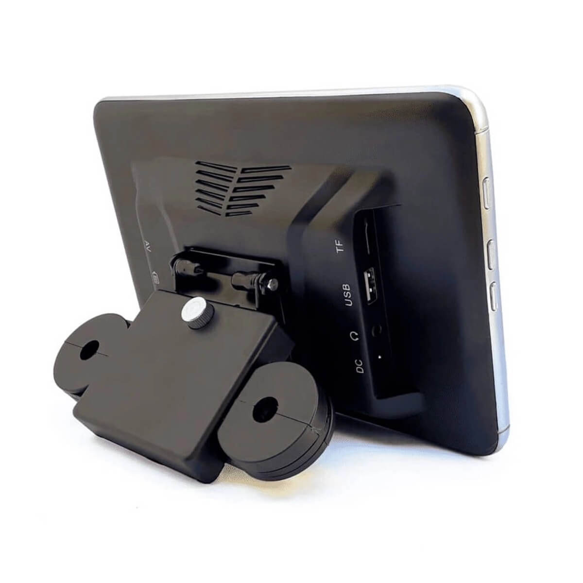 Tela Acoplar  8'' USB/AUX/BT/SD CARD com Espelhamento Android H-Tech - ET-801