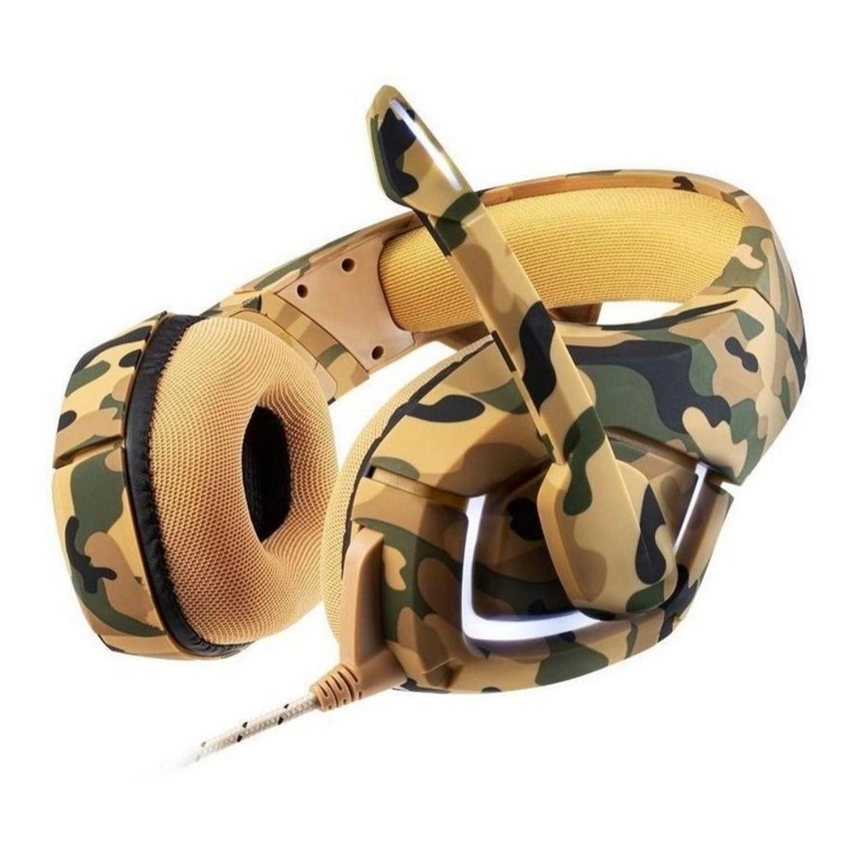 Fone de Ouvido Headset Gamer Warrior Straton USB 2.0 Led Microfone Arco Acolchoado Warrior - PH305