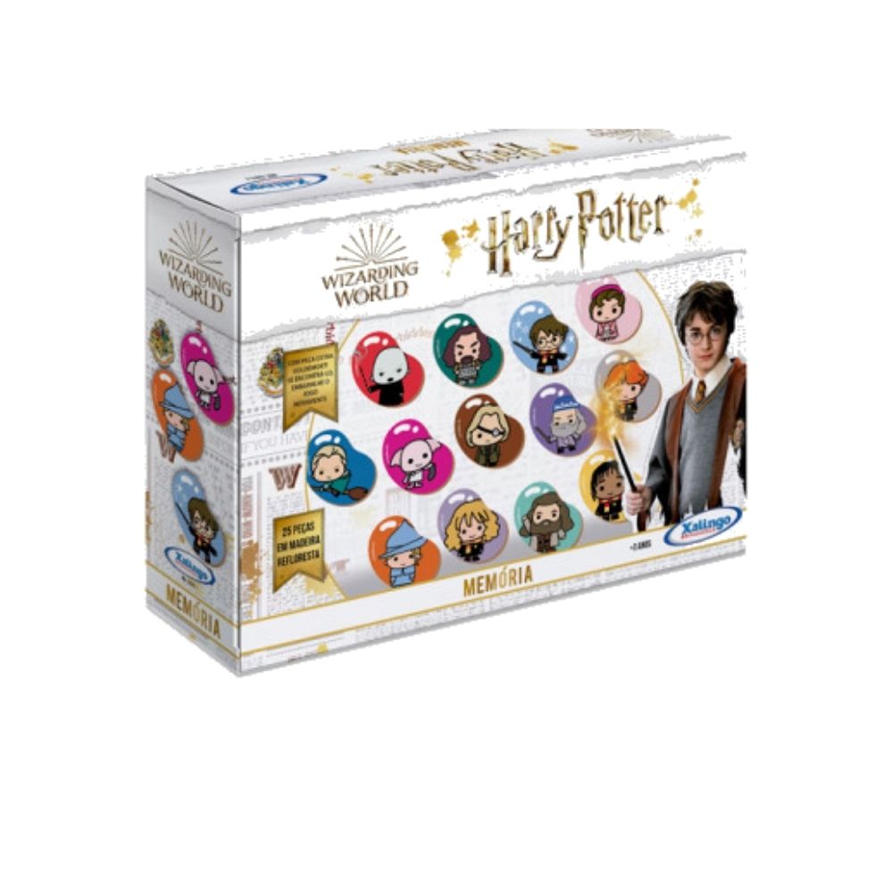 Jogo de Memória Harry Potter 24 Peças Xalingo - 53721