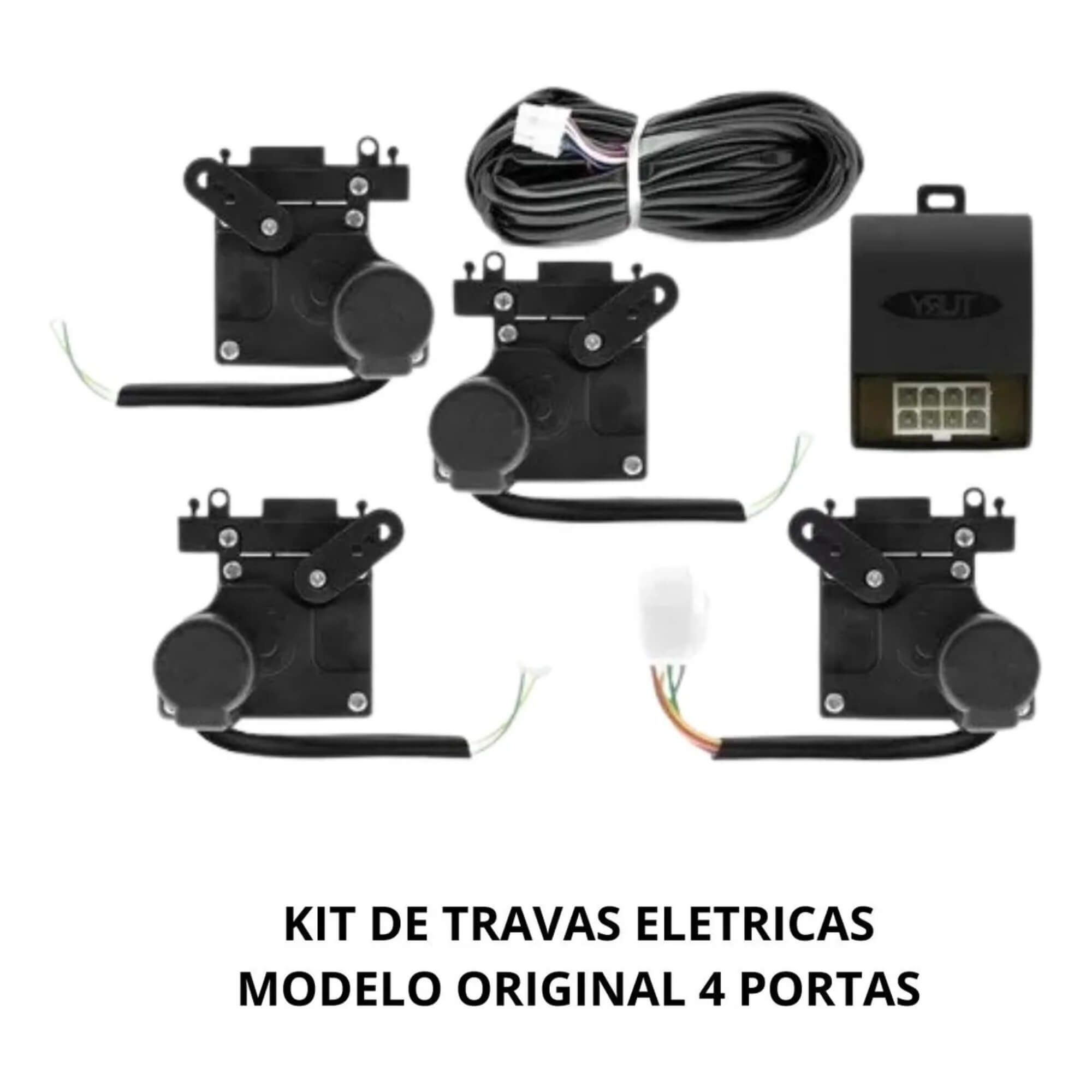 Kit Vidro Elétrico Fox 4 Portas Diant. Grafite + Trava Mod Original Sensorizado Autopac - 133008