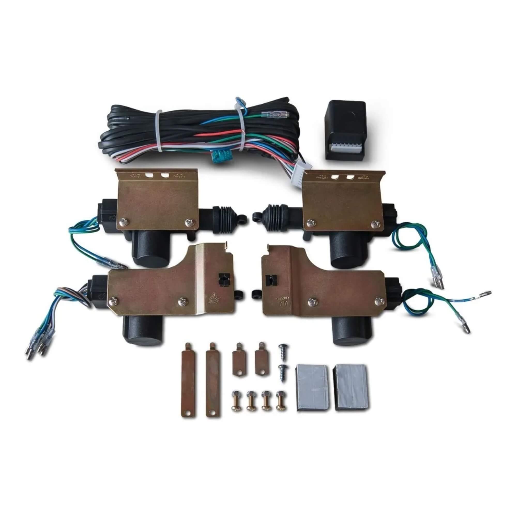 Kit Vidro Elétrico Fox 4 Portas Diant. Grafite + Trava Mod Original Sensorizado Autopac - 133008