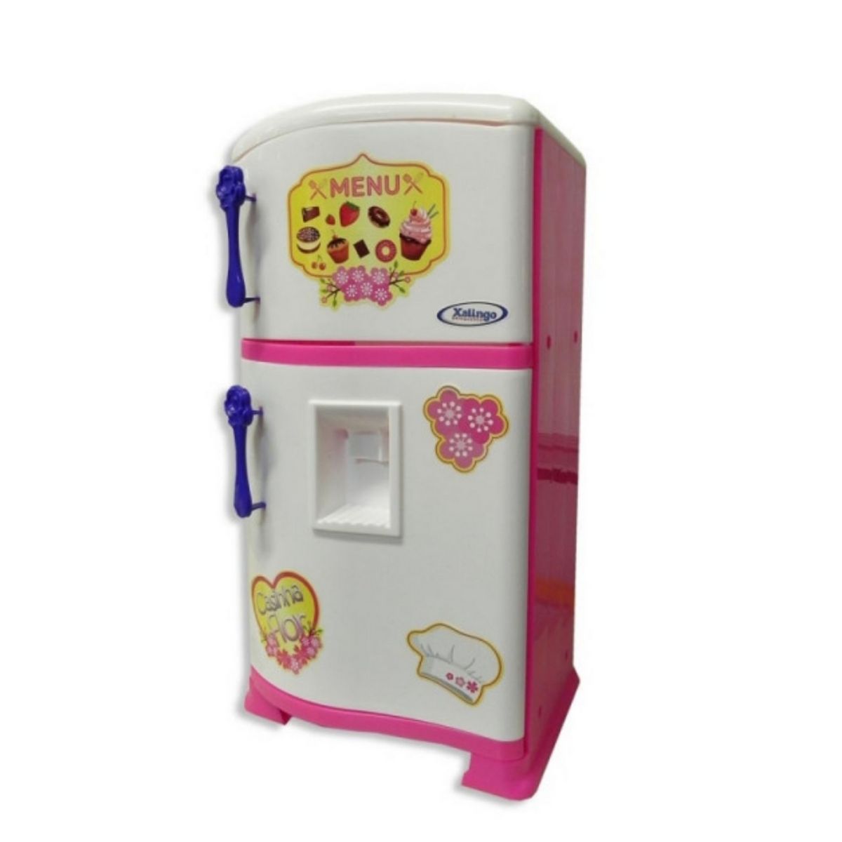 Brinquedo Infantil Refrigerador Pop Casinha Flor Xalingo - 0453.2
