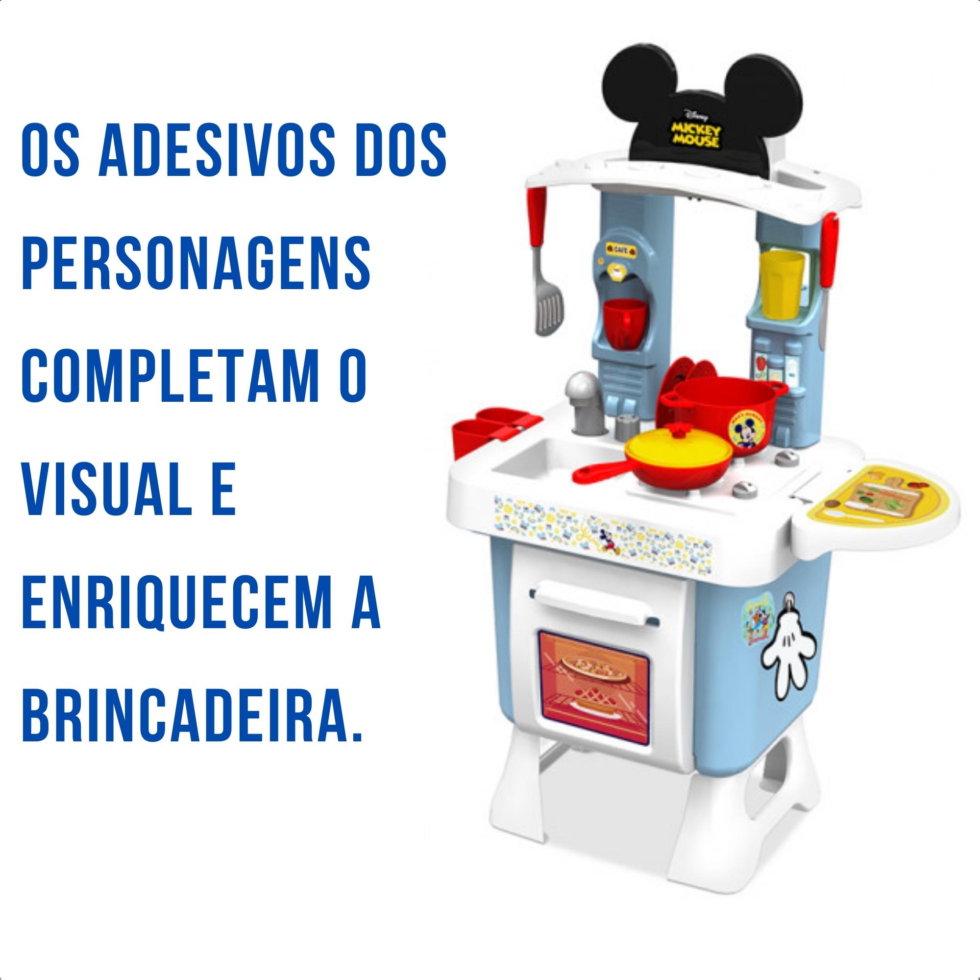 Cozinha Infantil Fantástica Mickey e Minnie Disney Xalingo - 1944.3