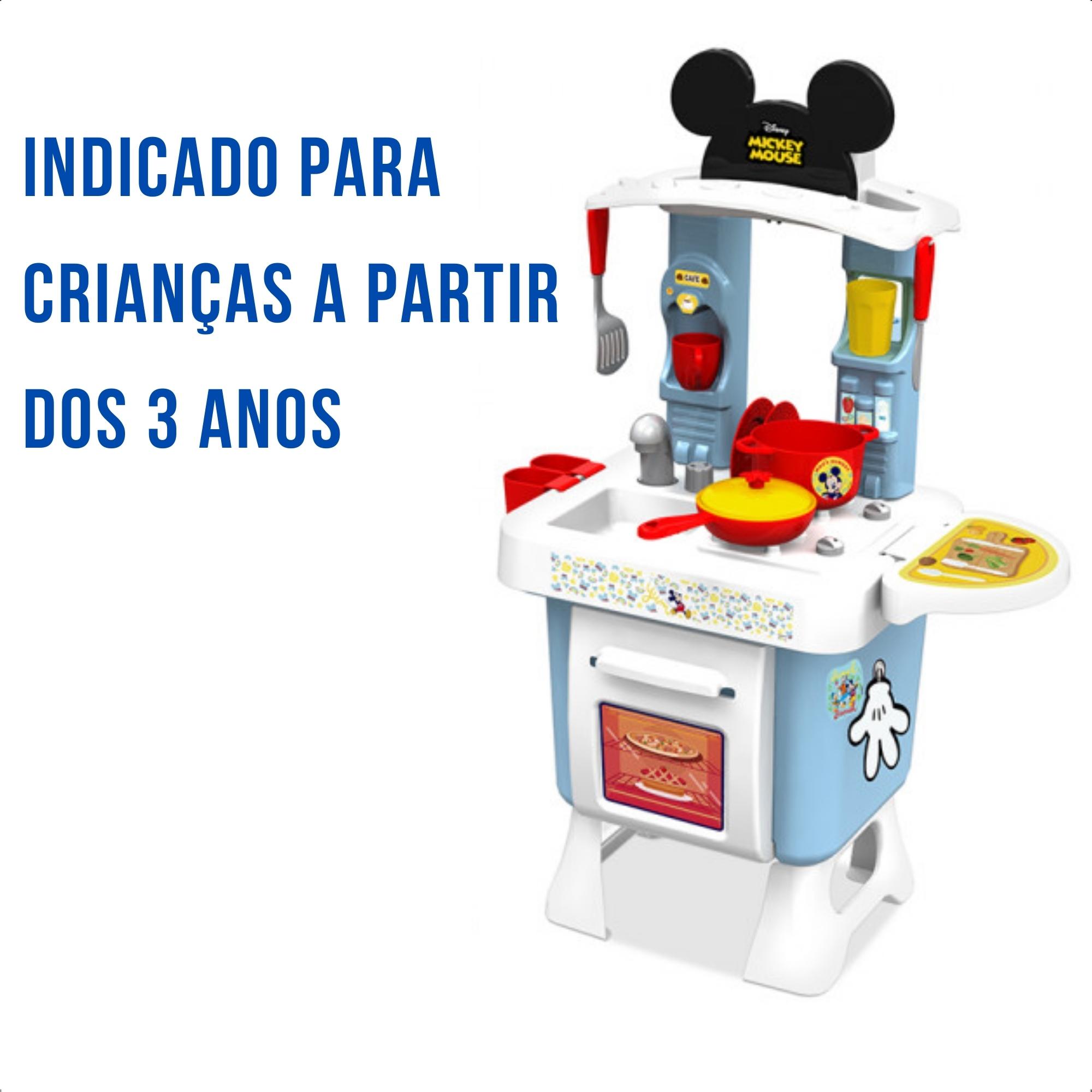 Cozinha Infantil Fantástica Mickey e Minnie Disney Xalingo - 1944.3