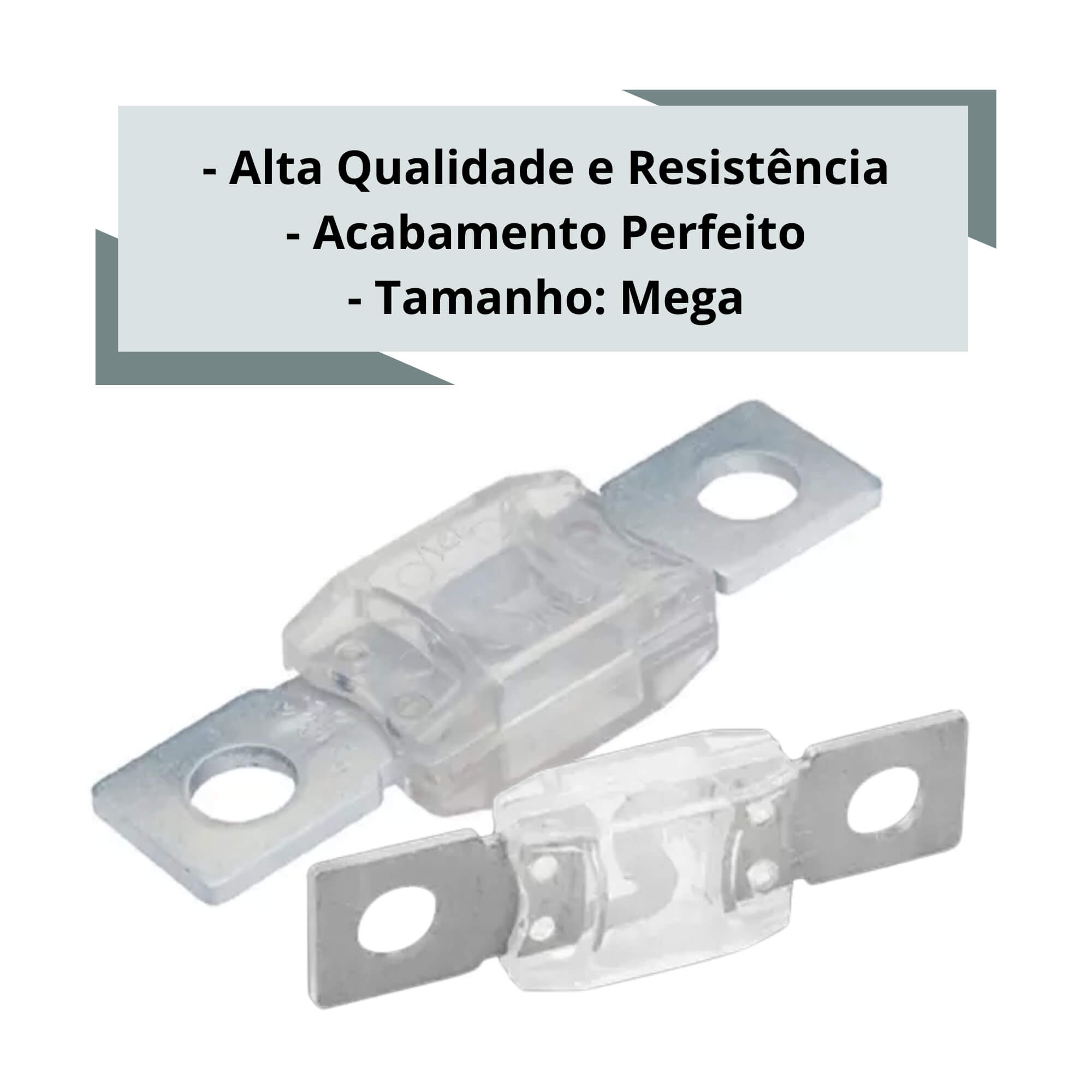 Fusível de Lâmina Mega Automotivo 100A Permak - 65/A