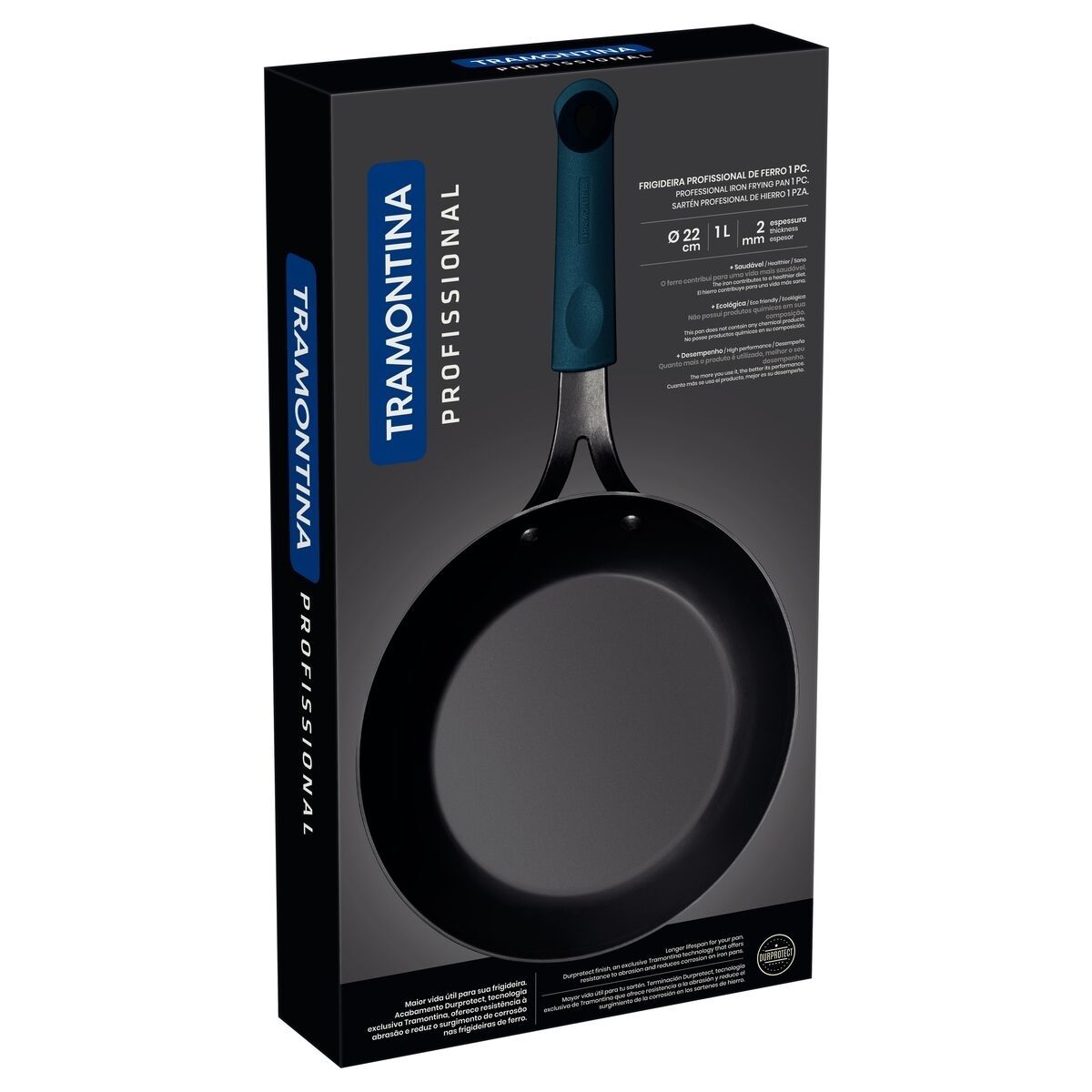 Frigideira Profissional em Ferro 22cm 1L Tramontina - 20766022
