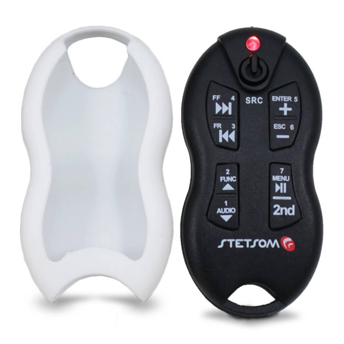 Controle Longa Distância SX-2 16 Funções 500 Metros Alcance Branco Stetsom - 20253-0
