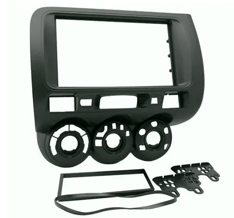 COMP Kit Multimídia Honda Fit 2004 a 2008 Evolve 7 pol Android 9 GP349 + Moldura + Câmera + Chicotes + Falantes 6 pol
