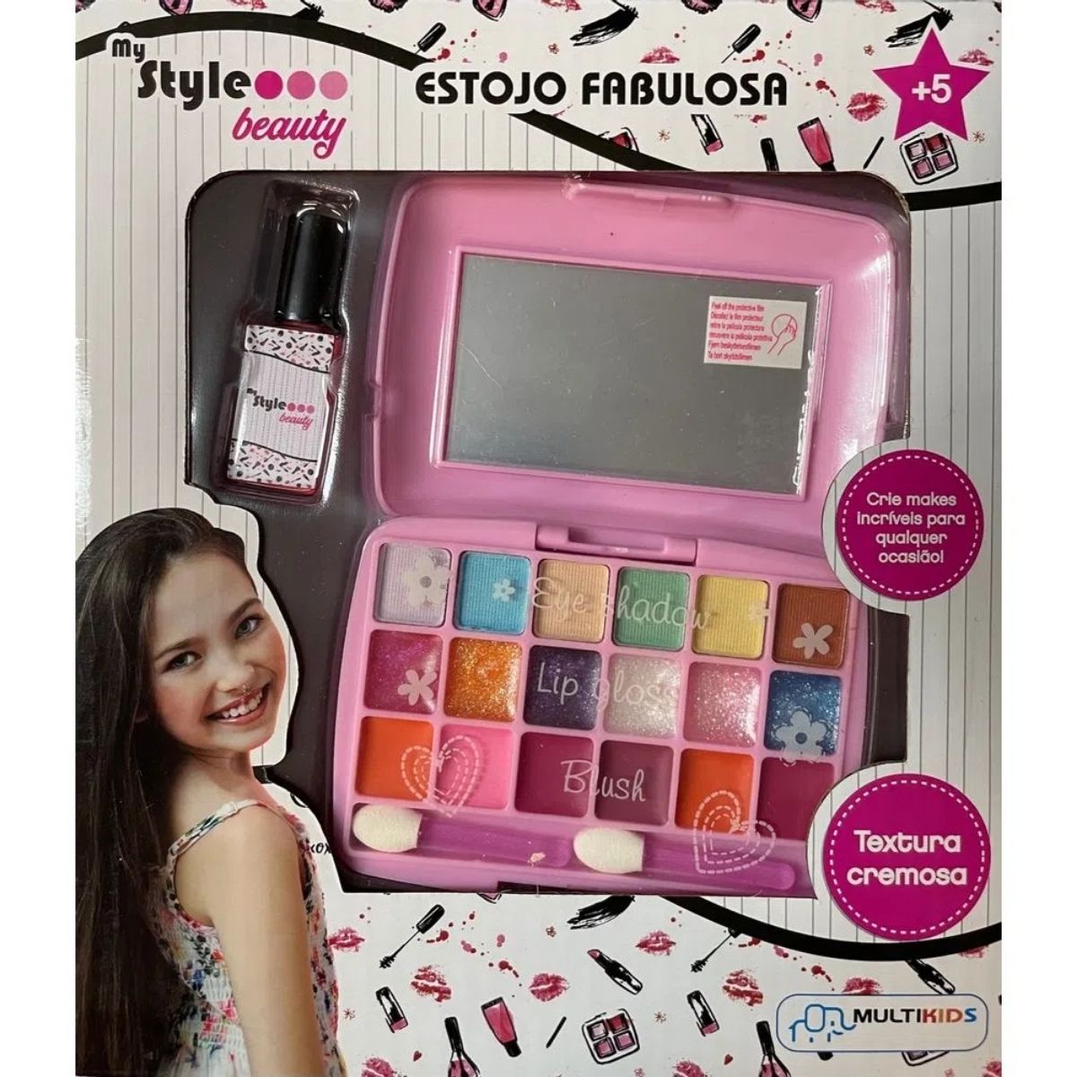 My Style Beauty Estojo Fabulosa Multikids - BR1331