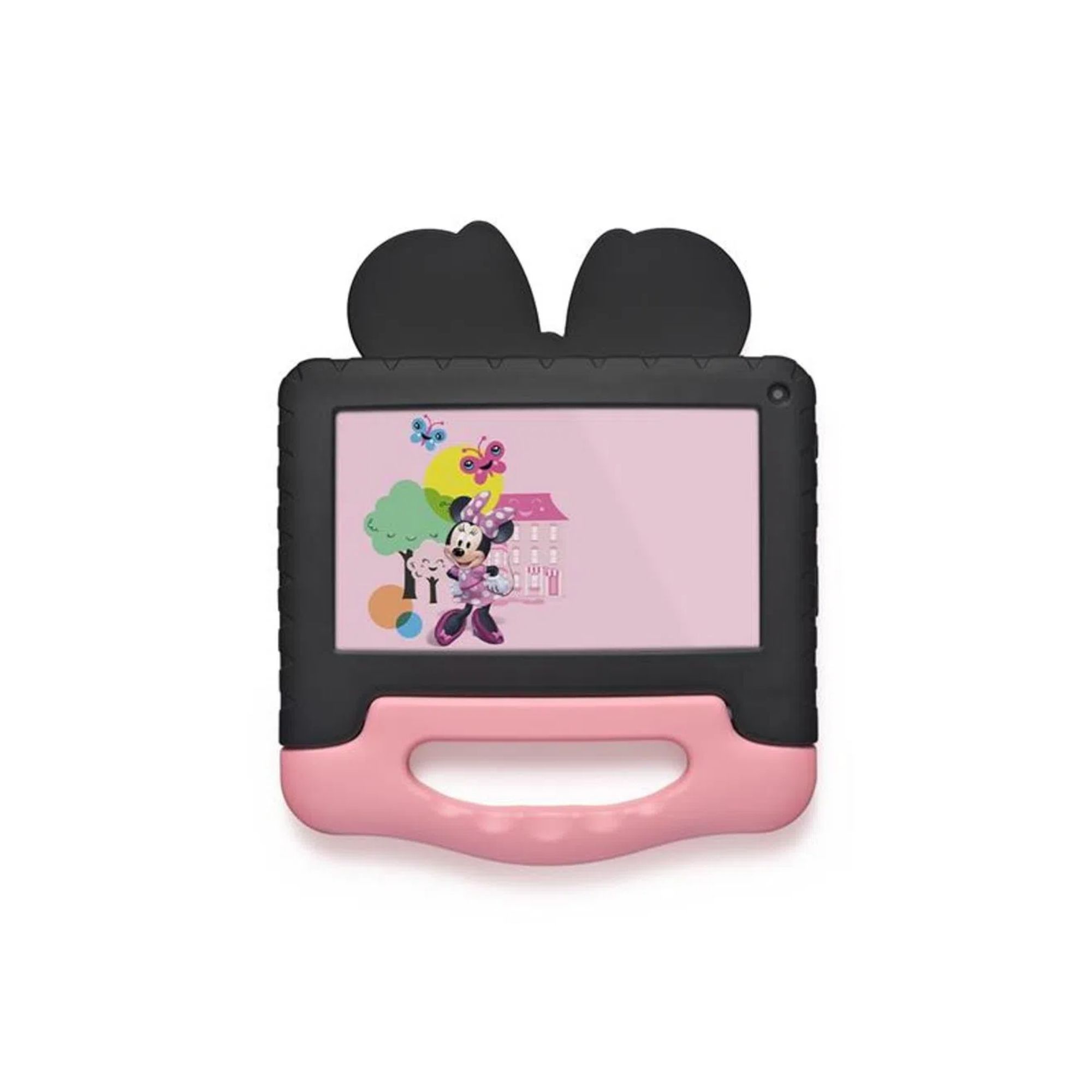 COMP Tablet Minnie 16GB 7" Android 8.1 Câmera 1.3MP Rosa Multilaser + Caixa de Som BT Portátil Mybomber Smart Bomber