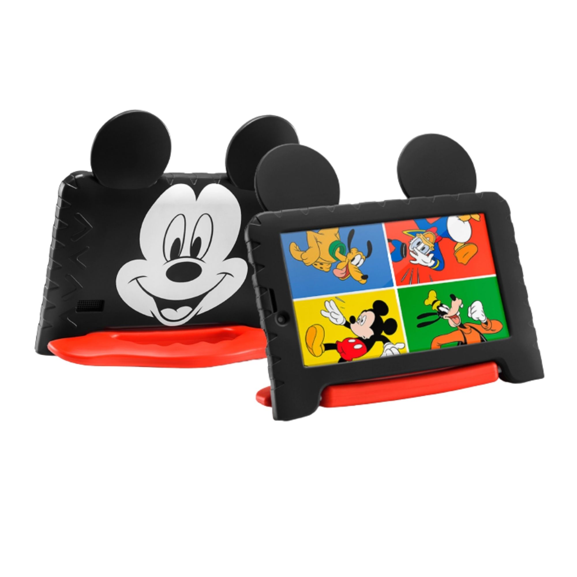 COMP Kit Tablet Multilaser Mickey Mouse Plus Wi Fi Tela 7" 16GB Quad Core NB314 + Caixa de Som BT Portátil Bomber