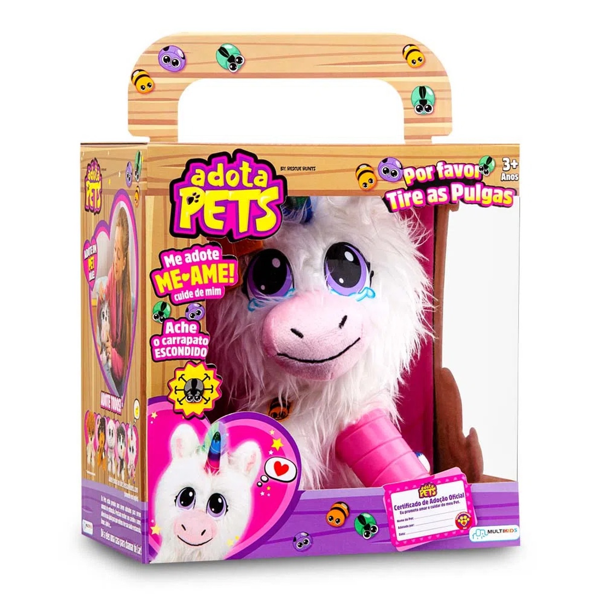 COMP Kit Adota Pets Coockie + Scott + Dreamy + Lulu Com Acessórios Multikids