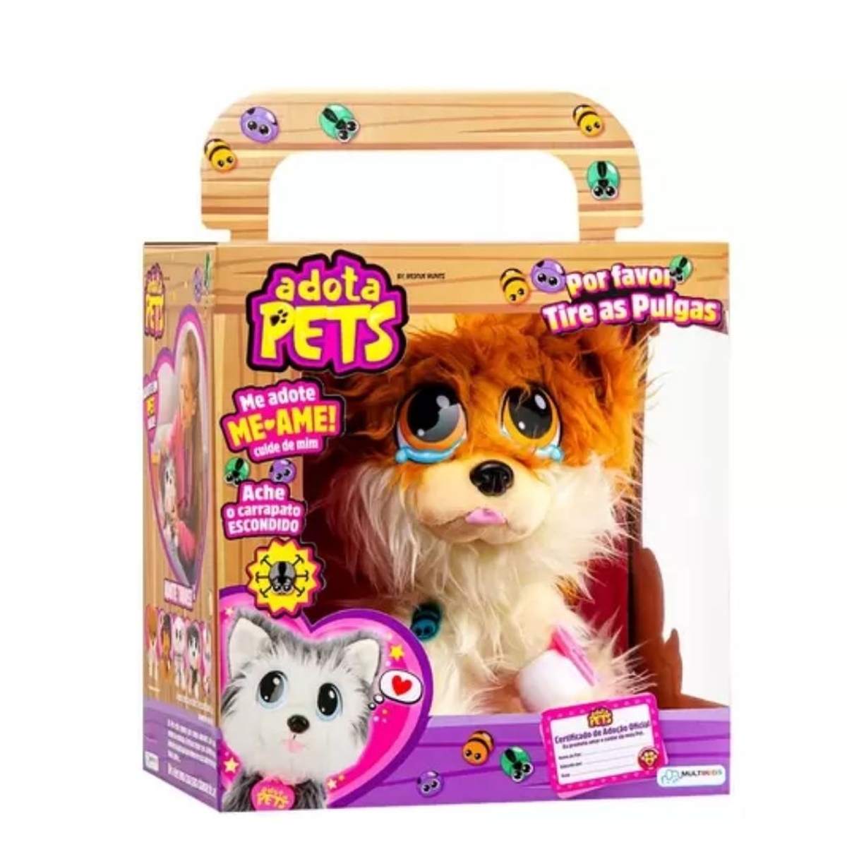 COMP Kit Adota Pets Coockie + Scott + Dreamy + Lulu Com Acessórios Multikids