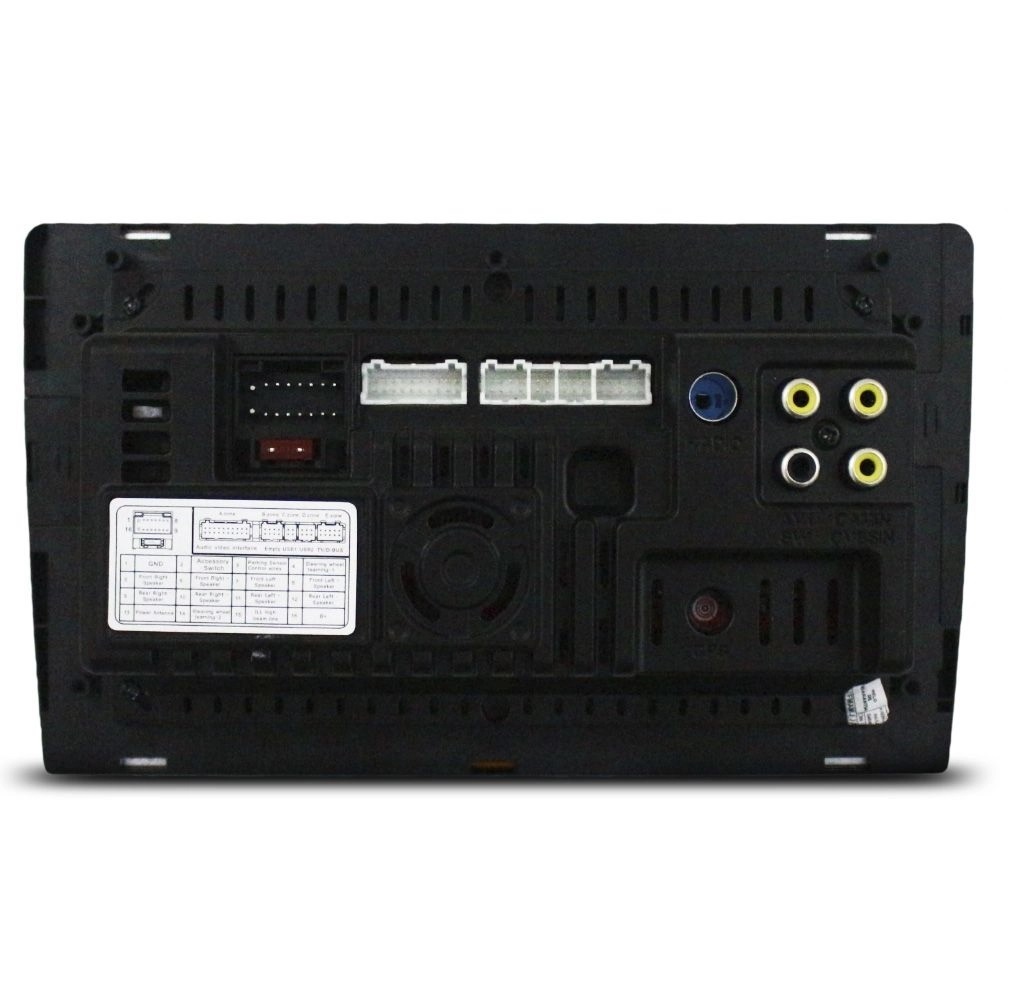 COMP Kit Central Multimídia Nissan Kicks 2016 a 2021 Mp10 9 pol Voolt C8001 + Moldura + Câmera + Interface + Chicotes