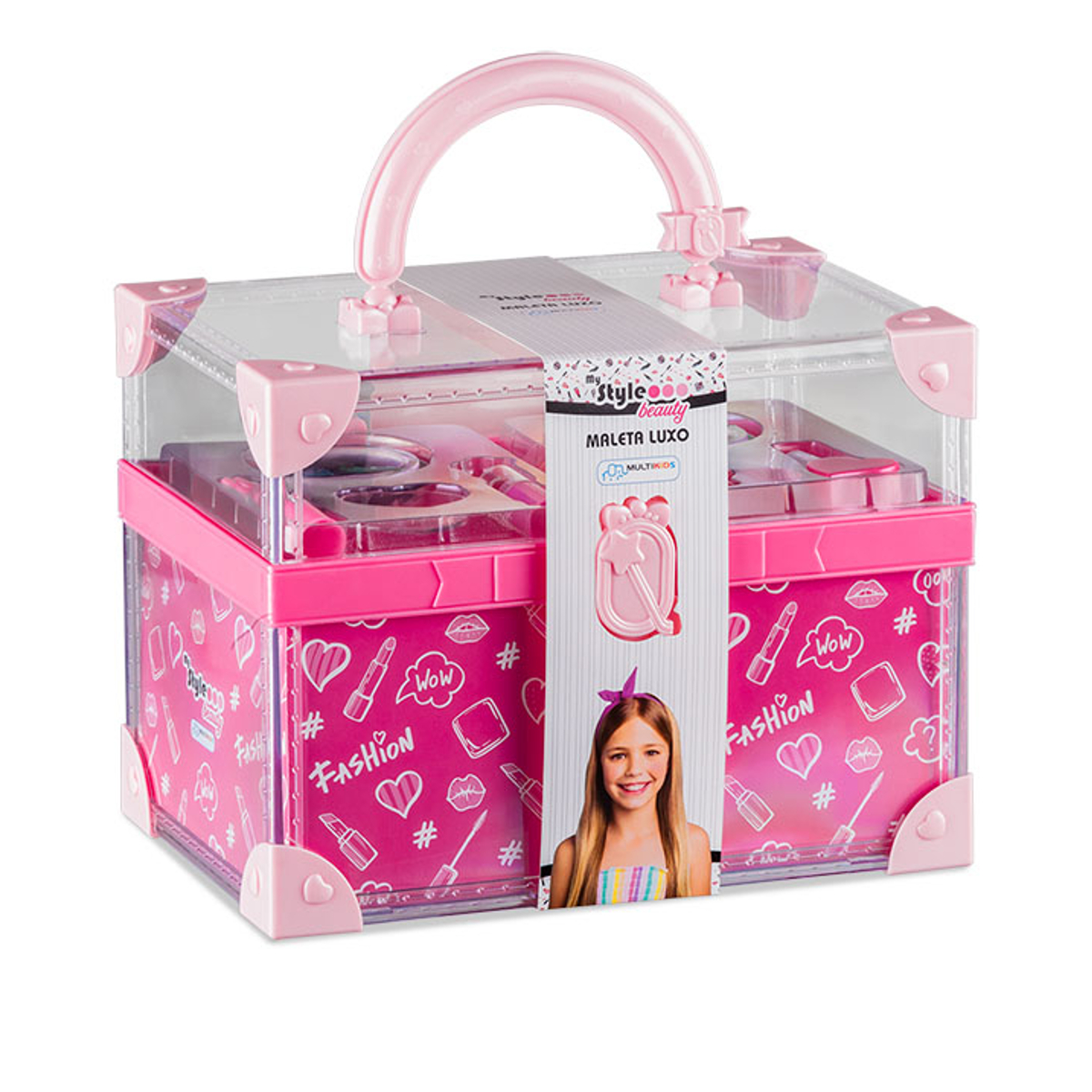 Maleta Maquiagem Infantil My Style Beauty Multikids - BR1335