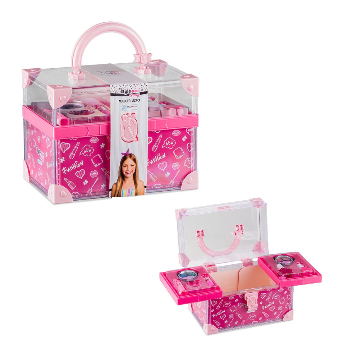 Maleta Maquiagem Infantil My Style Beauty Multikids - BR1335