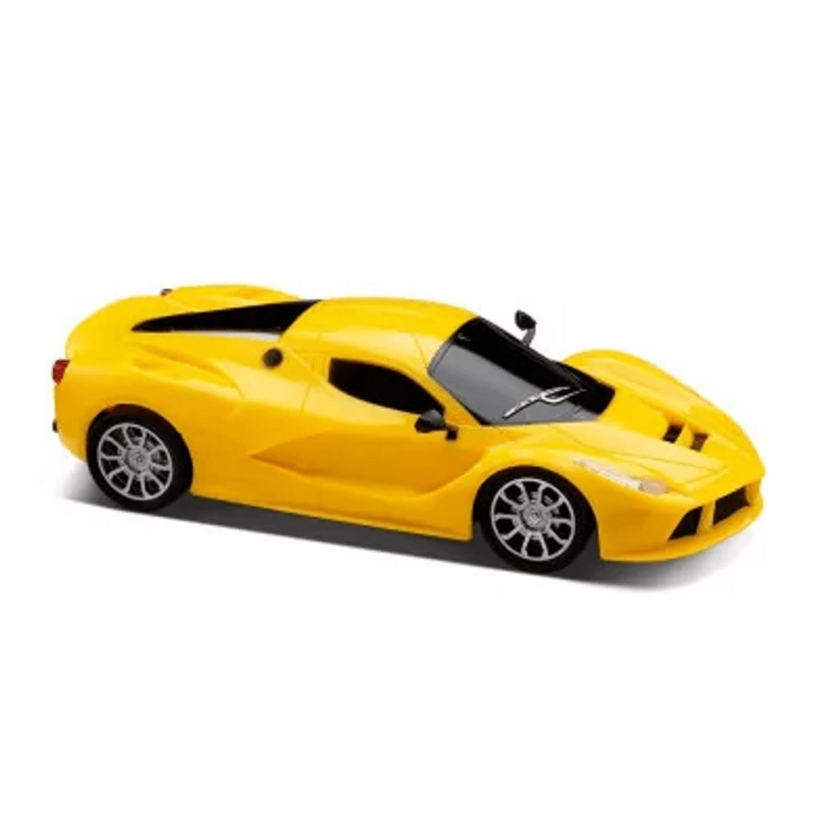 Brinquedo Carrinho Radio Controle com Volante e Pedal Racing Speed X Luz Amarelo Multikids-BR1143