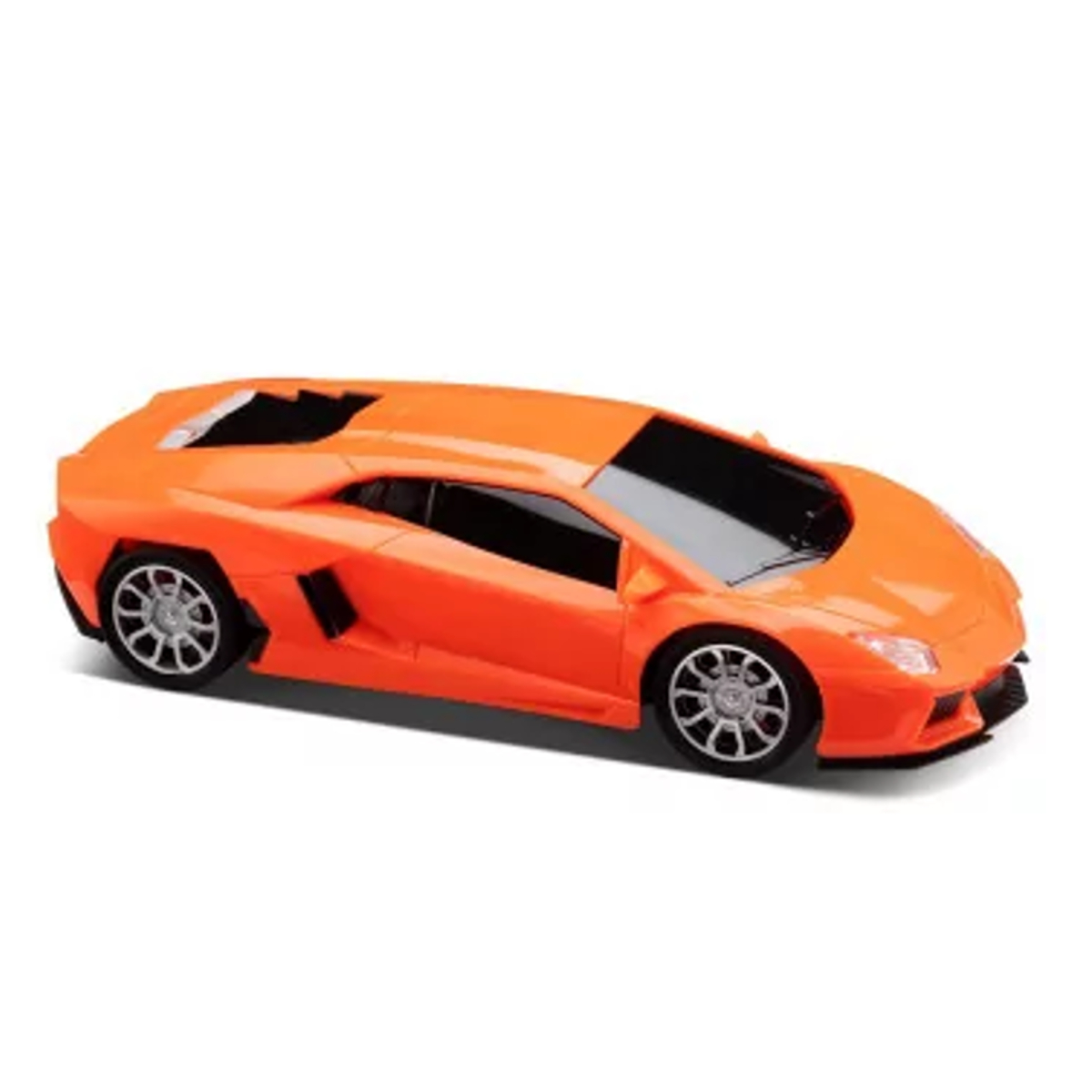 Brinquedo Carrinho Controle com Volante e Pedal Racing Control Nitro Laranja Multikids - BR1144