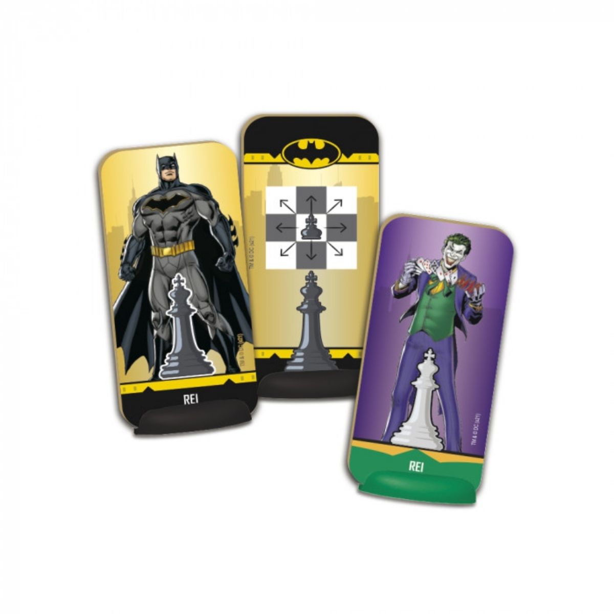 Brinquedo Jogo Xadrez e Damas Batman 56 peças Xalingo - 53509