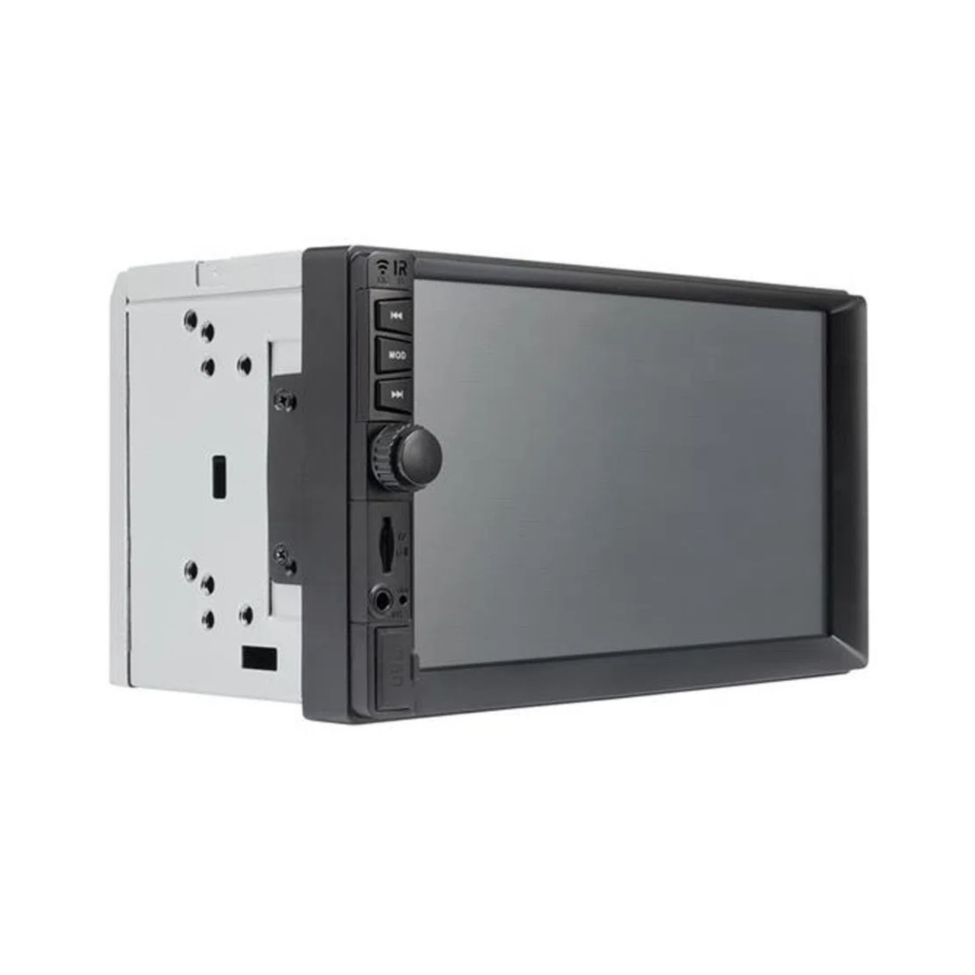 Kit Central Multimídia Gol G7 Saveiro G7 Evolve TV MP5 7 pol GP345 + Moldura + Câmera + Interface + Chicotes