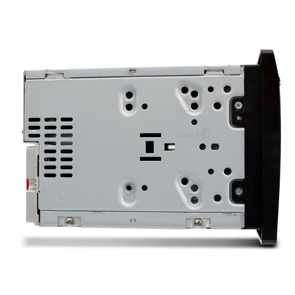 Kit Central Multimidia PST SP8730DTV Positron 2Din TV BT USB Mirror Connect DVD CD + Câmera de Ré + Mold Polo Ate 2012