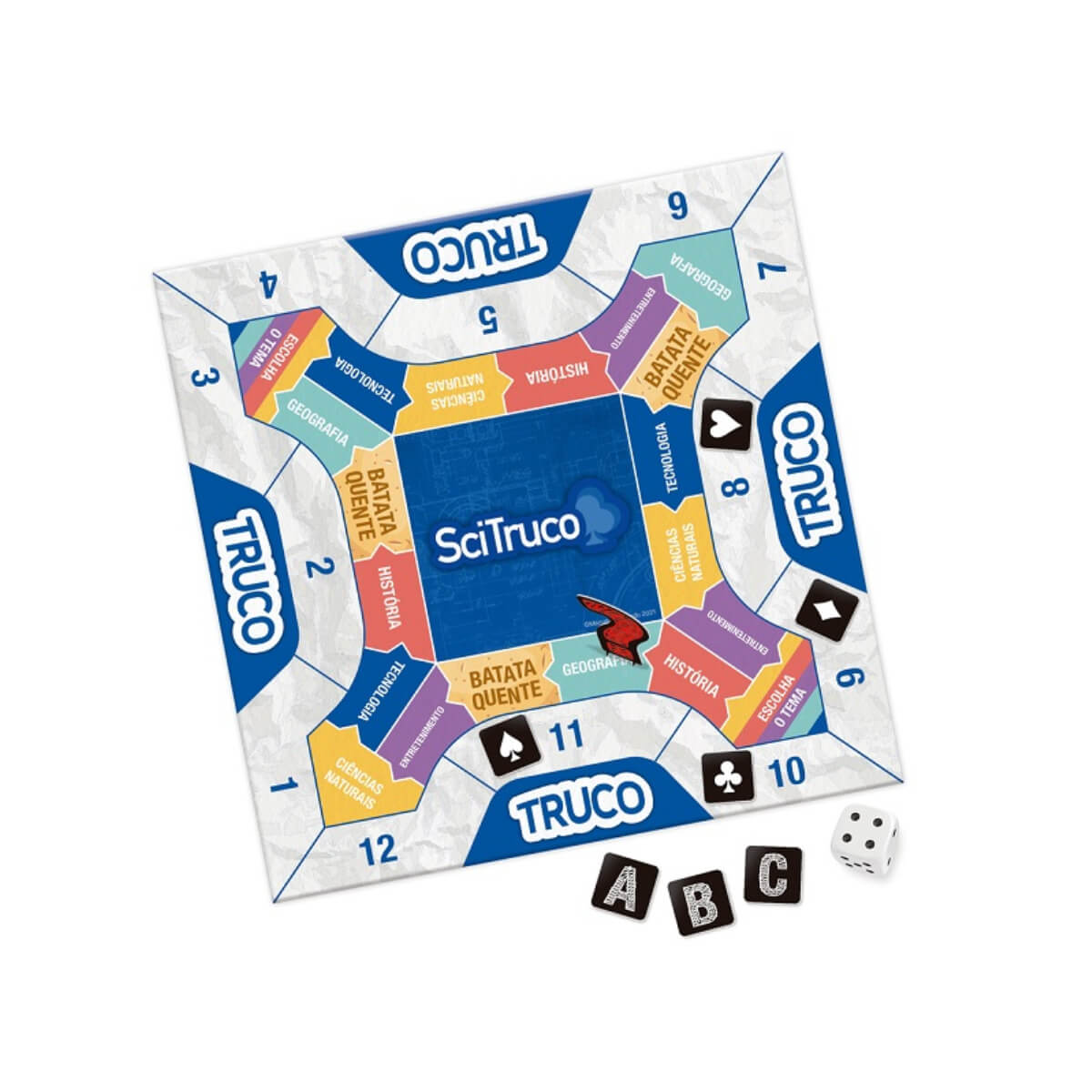 Jogo de Perguntas SciTruco Manual do Mundo +300 perguntas Copag - 98447