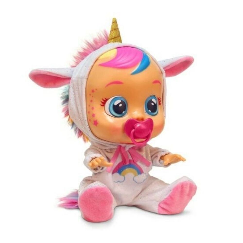 Boneca CryBabies Dreamy com Jogo da Memoria Unicornios 60 Peças