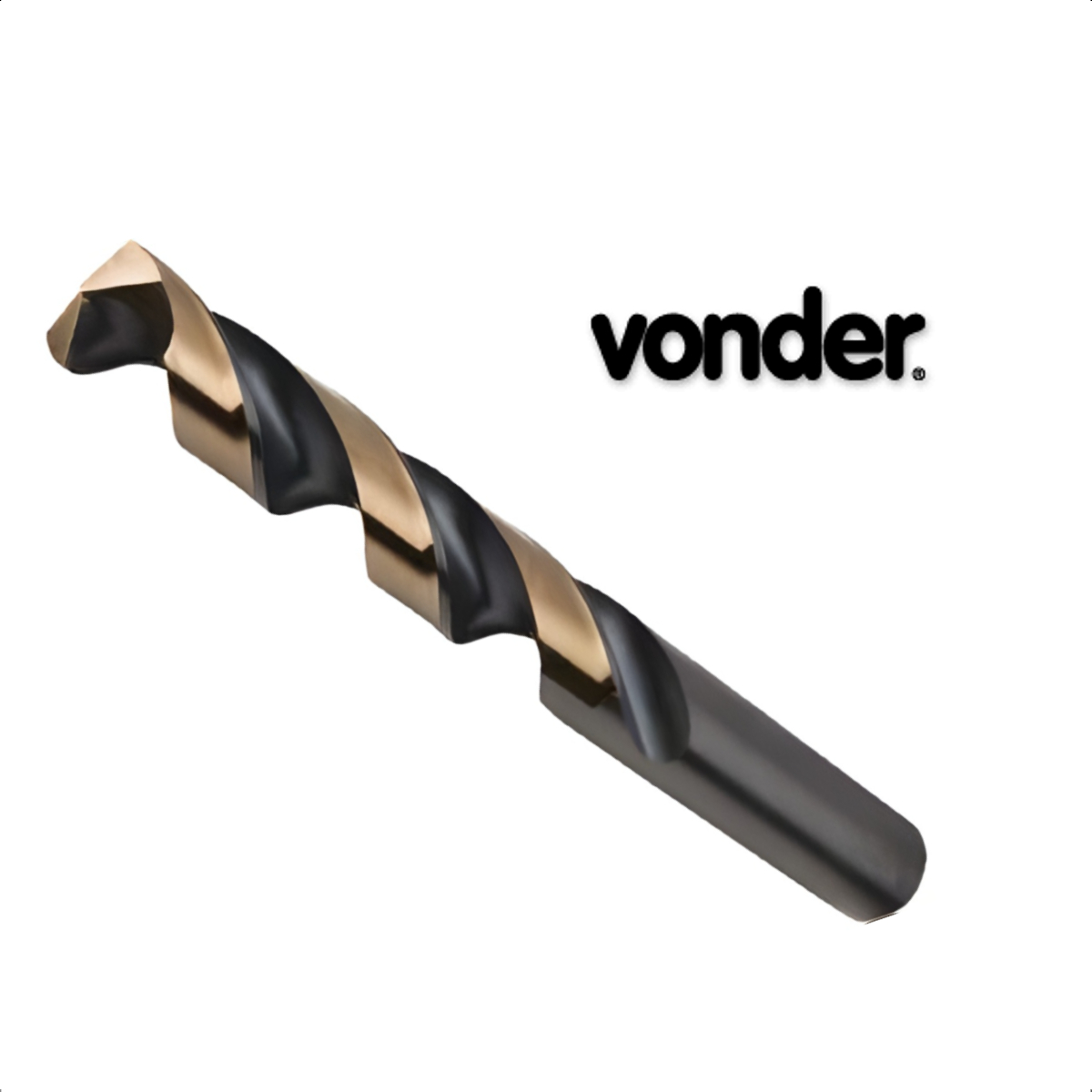 Broca de aço rápido 3,5mm DIN 338 HSS Vonder Plus - 53.57.003.500