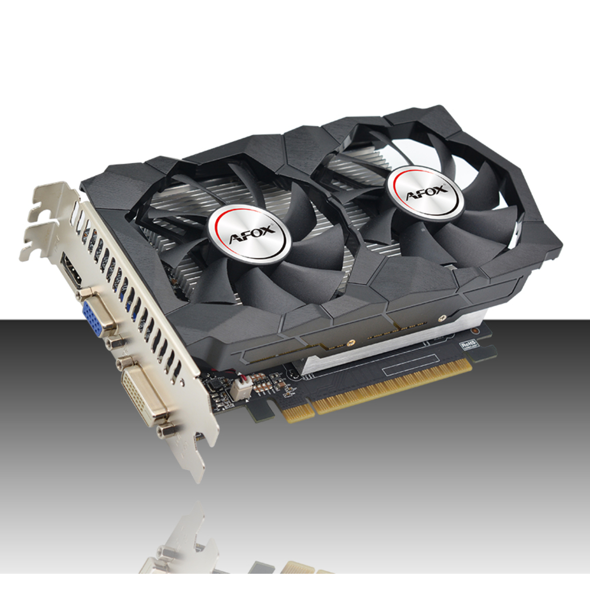 Placa de Video NVIDIA Afox Geforce GT740 4Gb GDDR5 128 Bits - AF740-4096D5H2-V2