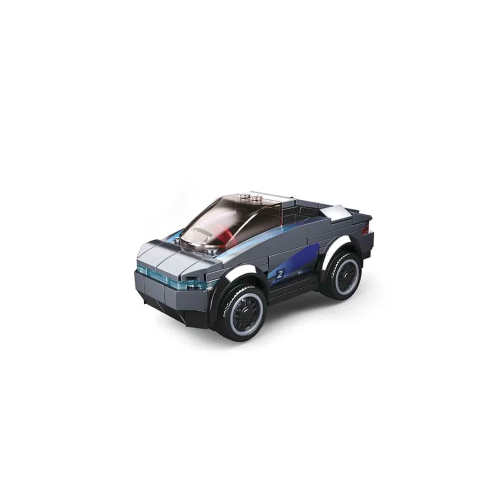Brinquedo de Montar Réplica Carro Modelo Elétrico 136 Peças Xalingo - 2742.1