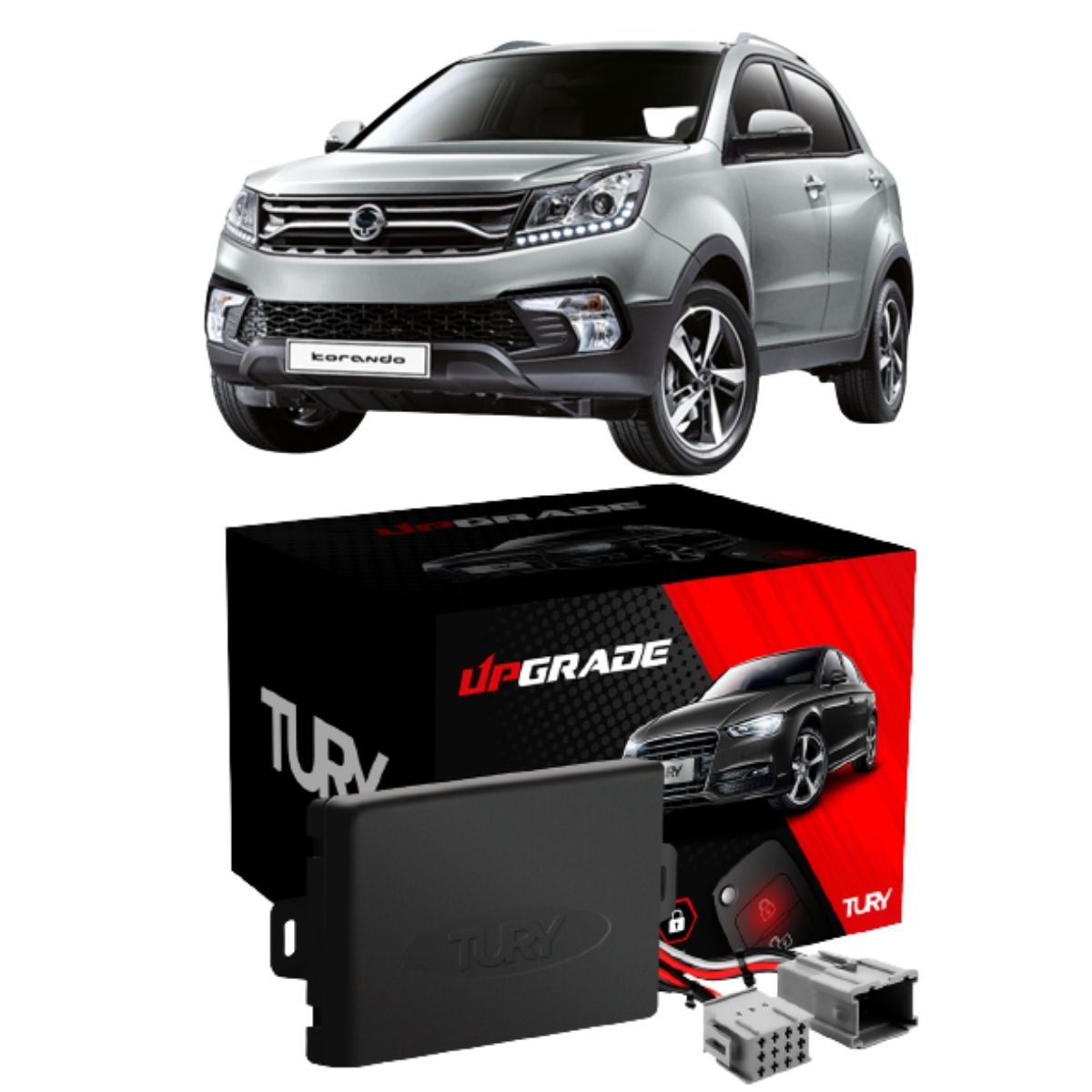 Módulo Automação de Vidro Elétrico Korando Tury - PRO4.8AU