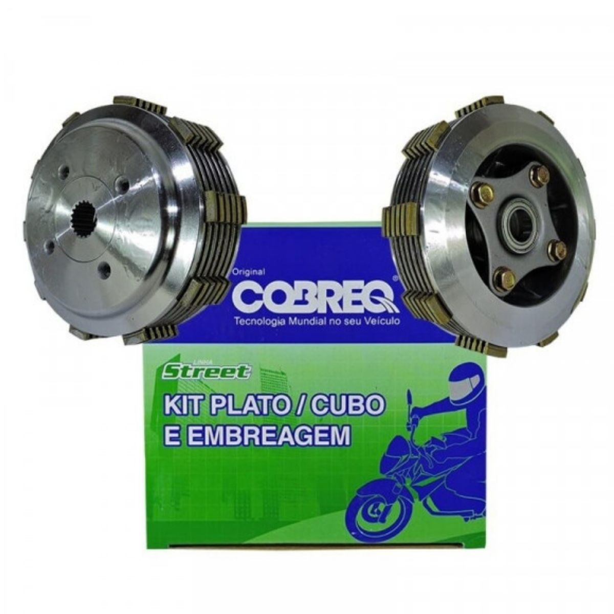 Kit Embreagem Cobreq CBX 250 0007 KE