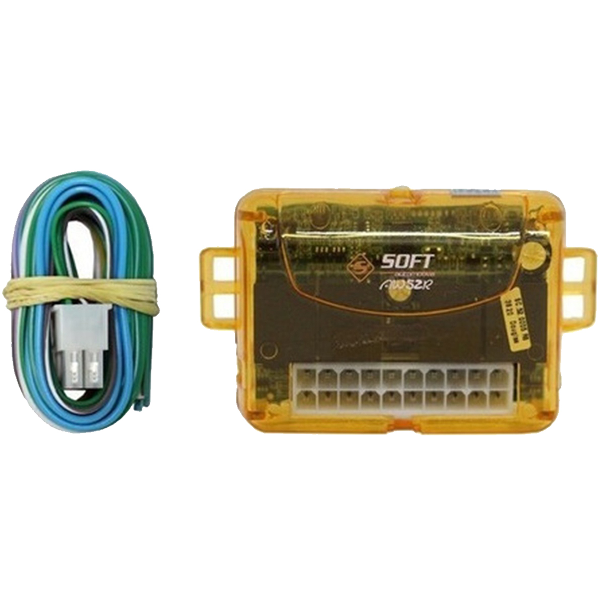 Módulo De Vidro Elétrico Universal 2 Portas Linha Renault Subida Descida Automática AW52R-Soft