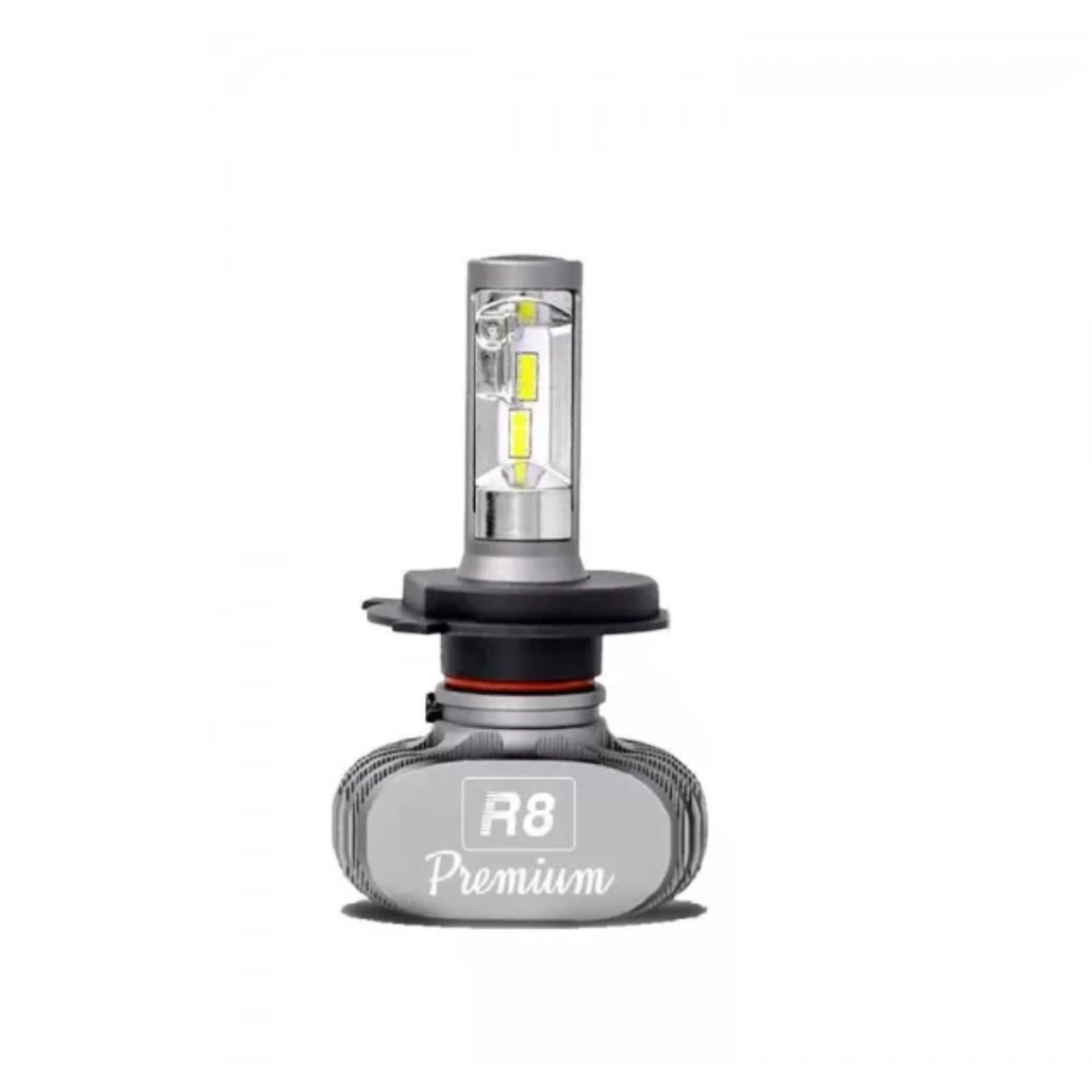 Kit Lâmpada LED Premium H4 6500K 4000 Lumens JR8 - JH0R8PH4