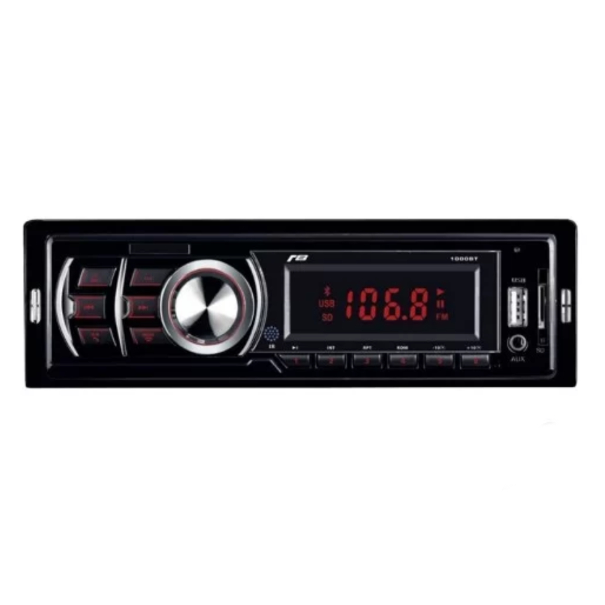 Rádio Automotivo Bluetooth USB / SD / AUX MP3 FM Micro SD LED JR8 - JT1000BT