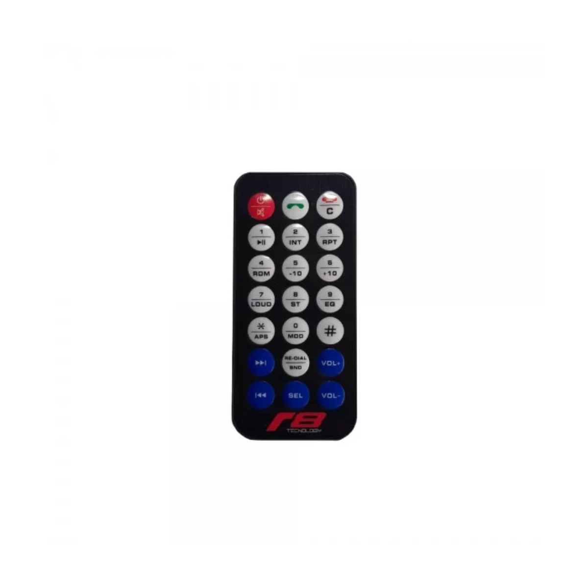 Rádio Automotivo Bluetooth USB / SD / AUX MP3 FM Micro SD LED JR8 - JT1000BT