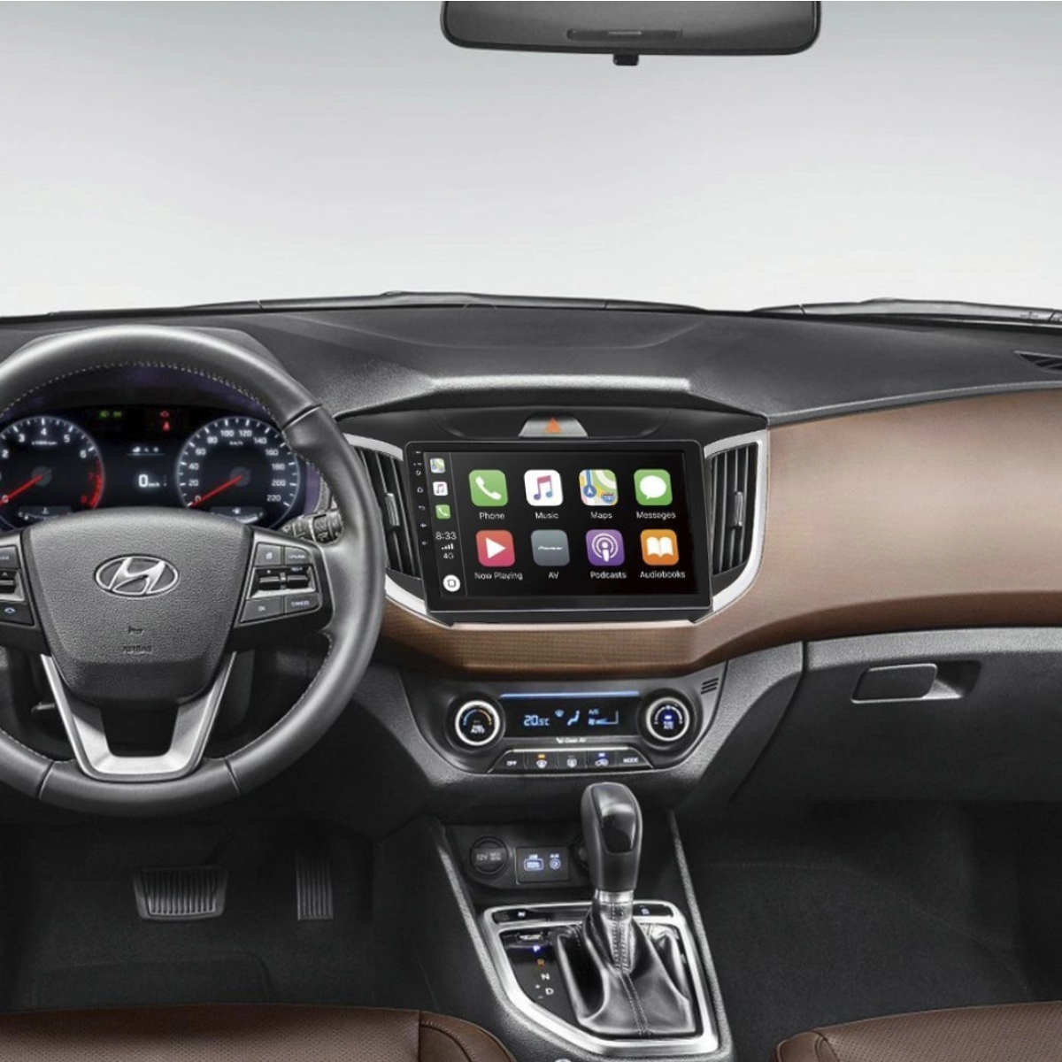 Central Multimidia Hyundai Creta 2017-2020 10'' Android 10 WI-FI / Bluetooth / GPS/ JR8-JT30MCRE10