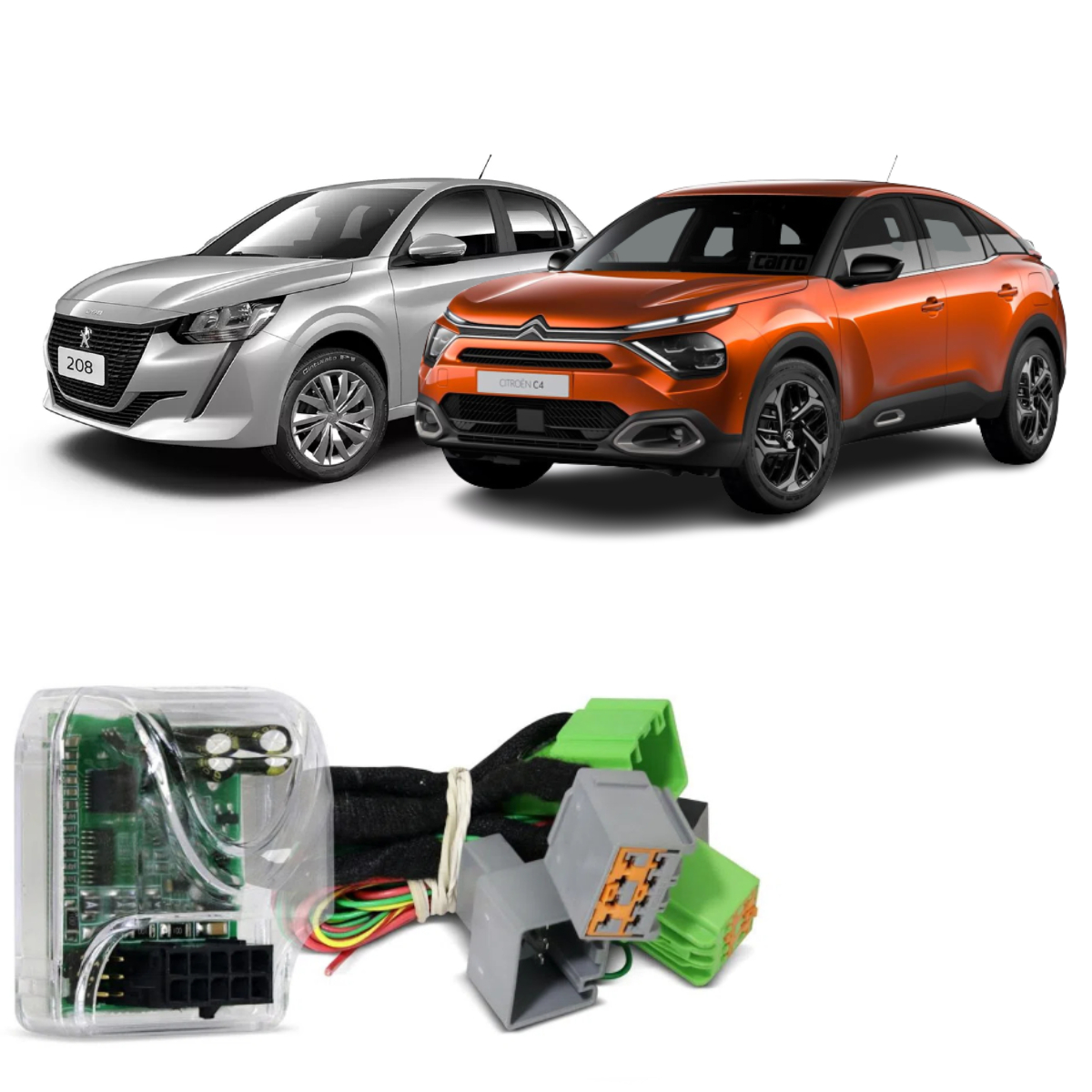 Módulo Vidro Elétrico Peugeot 208 2021/Citroen C4 Cactus 2021 Infinity 2.0 4VI Soft - AA.56.0013