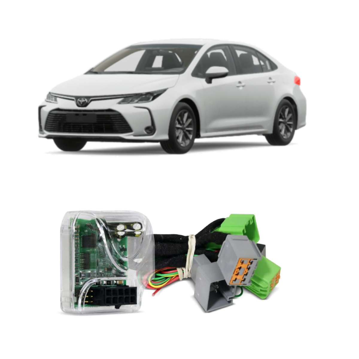 Módulo Vidro Elétrico p/ Toyota Corolla/Corolla Cross 2020 Infinity 2.0/4VI Soft - AA.56.0007