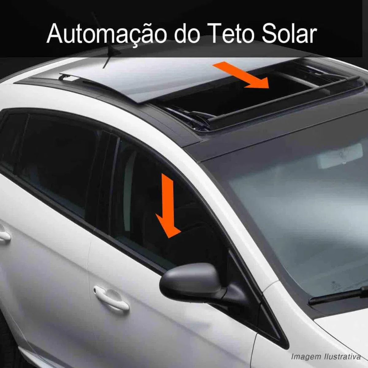 Módulo Fechamento Vidro Elétrico Teto Solar Toyota Yaris 2020 Infinity Soft Automotiva-AA.31.0060