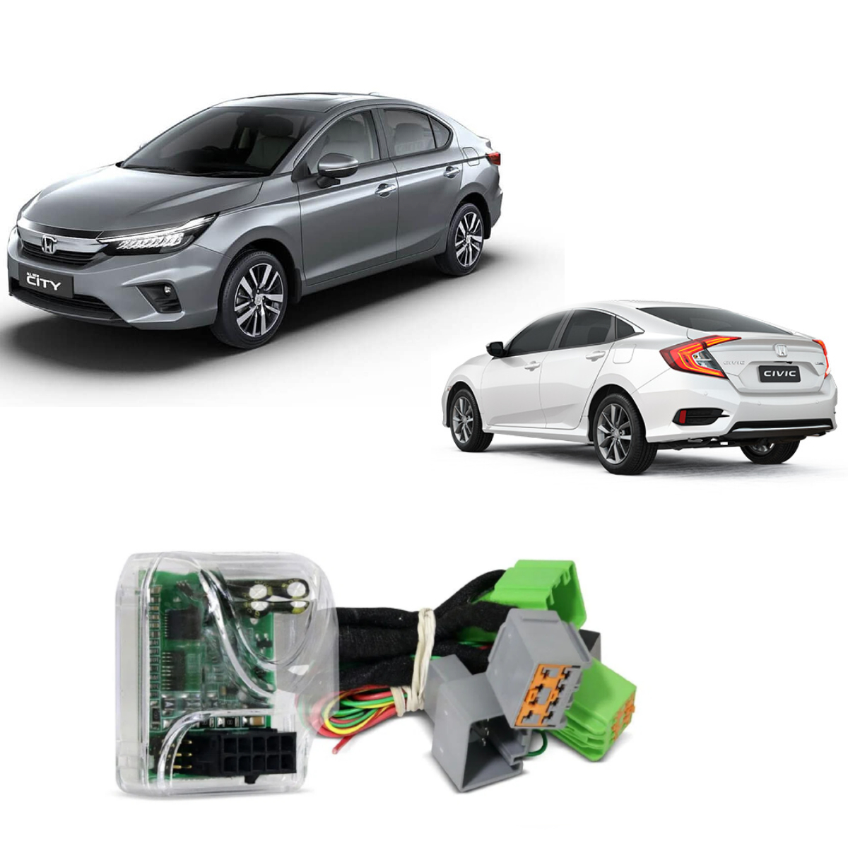 Módulo Vidro Elétrico Honda HR-V Civic 2012 a 2016 Honda City 2018 Infinity 2.0 Soft Automotiva - AA.56.0006