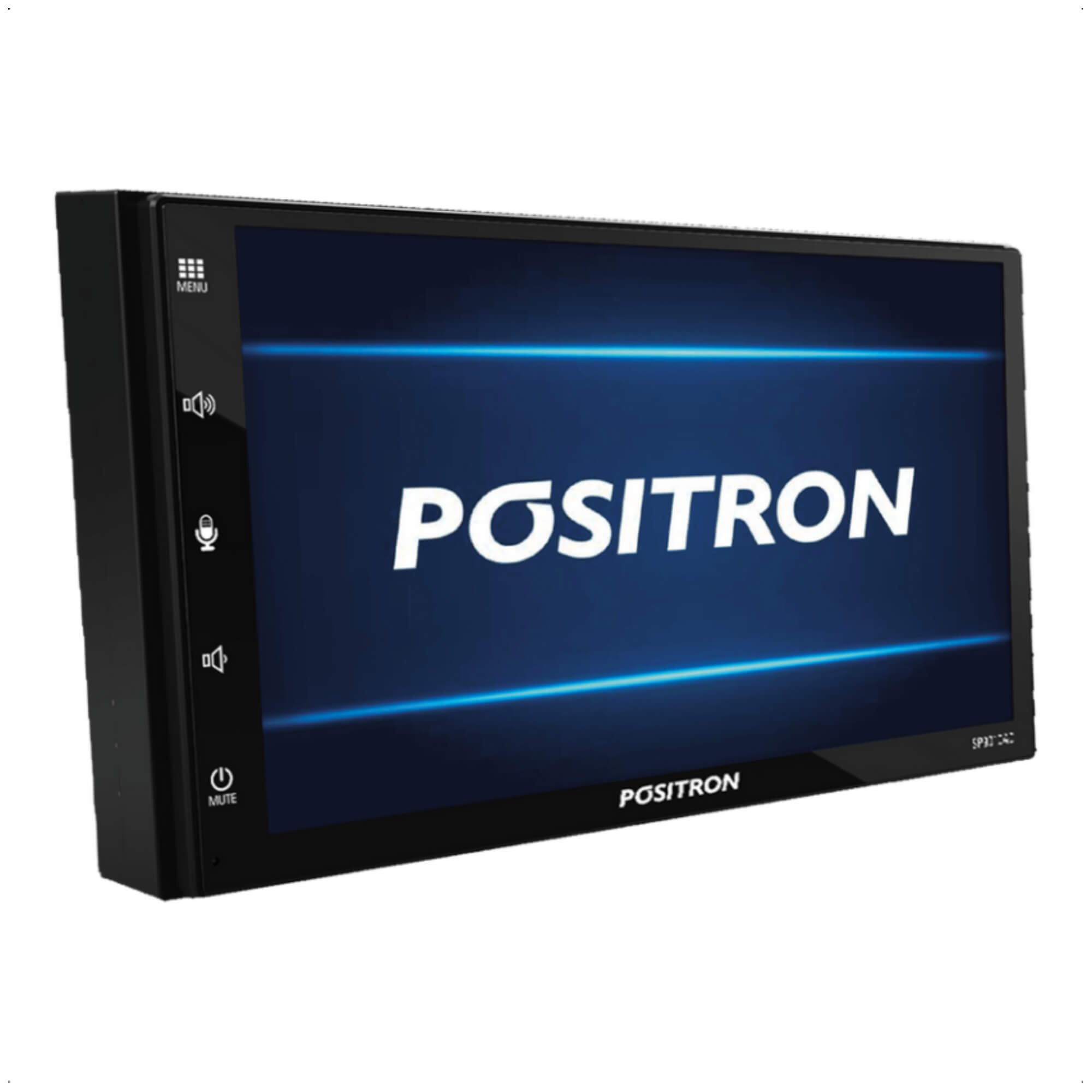 Central Multimídia 2 DIN Tela Capacitiva SP9010AC Bluetooth CarPlay e Android Positron 013076000