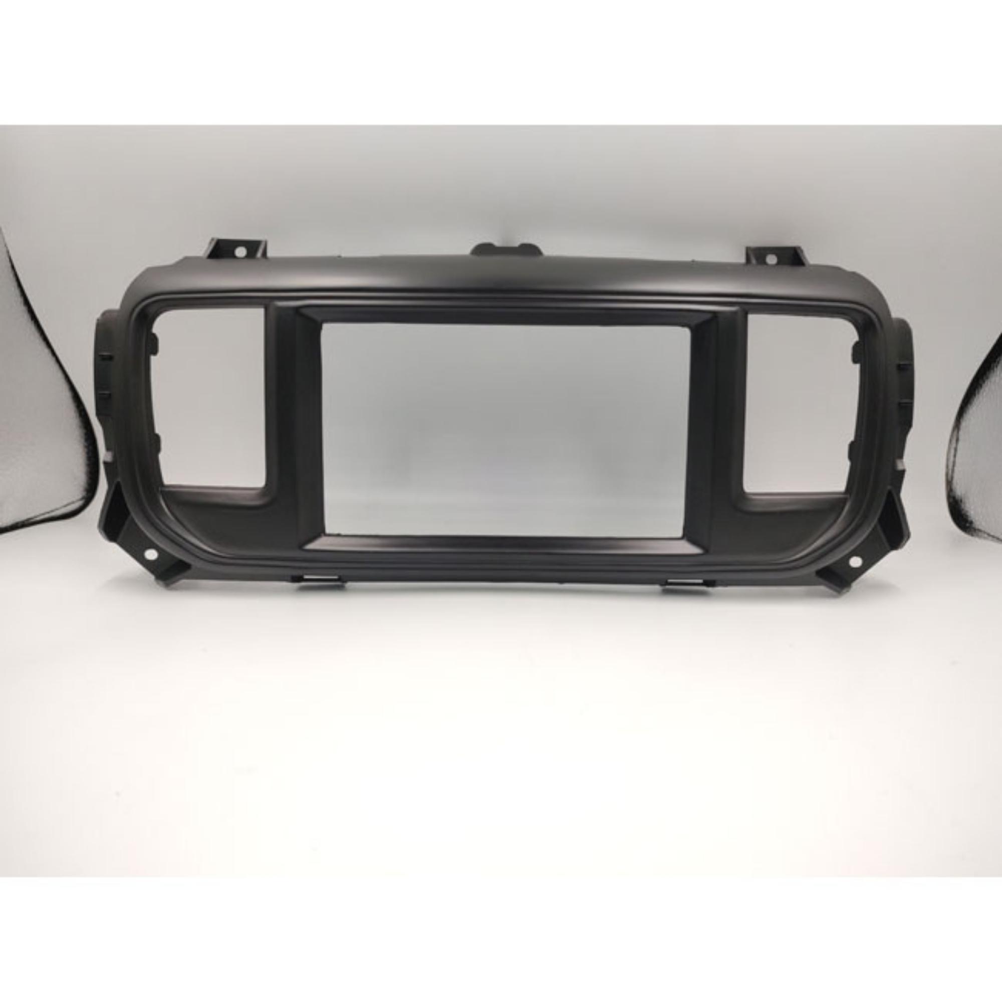 Moldura 2 Din Expert / Jumpy 2018 em diante JP/CH Preta Expex - EPX PG-560