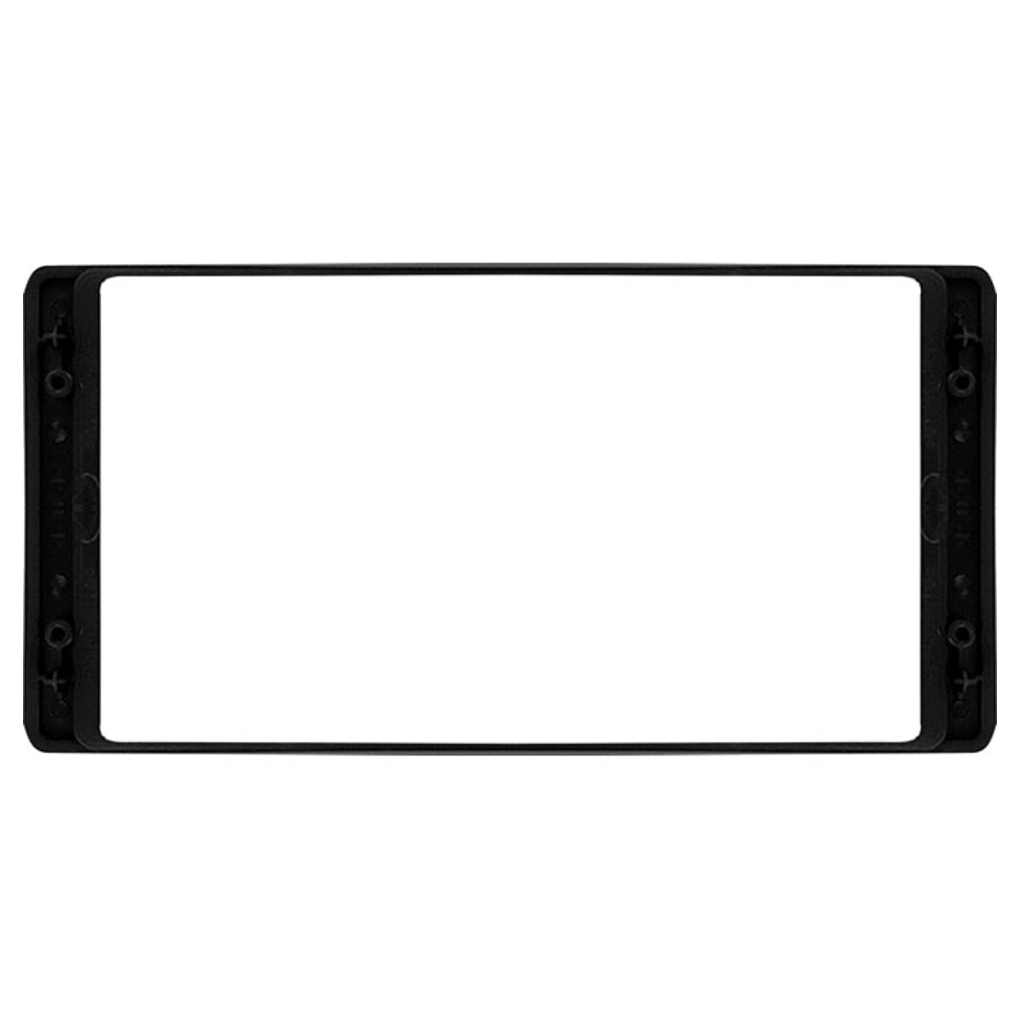 Moldura 7pol 1 DIN / 2 DIN Brack Piano Outlander 2014-2021 / Triton 2014-2021-Expex EPX MT-562