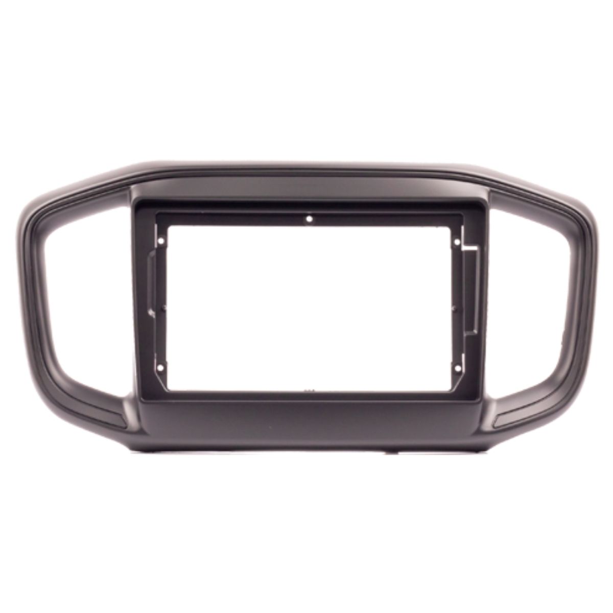 Moldura Fiat Strada 2021 e Fiorino 2021 em diante 2 DIN 7 Polegadas Preta Expex - EPX FT-559